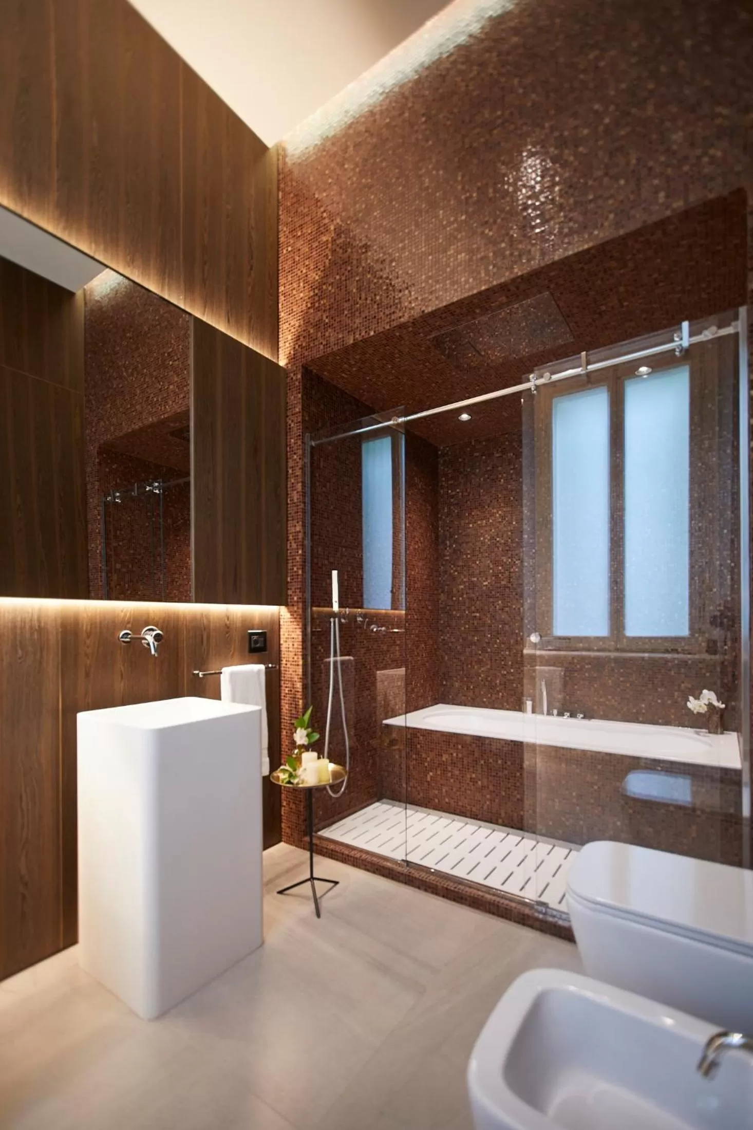 Bathroom in Messori Suites