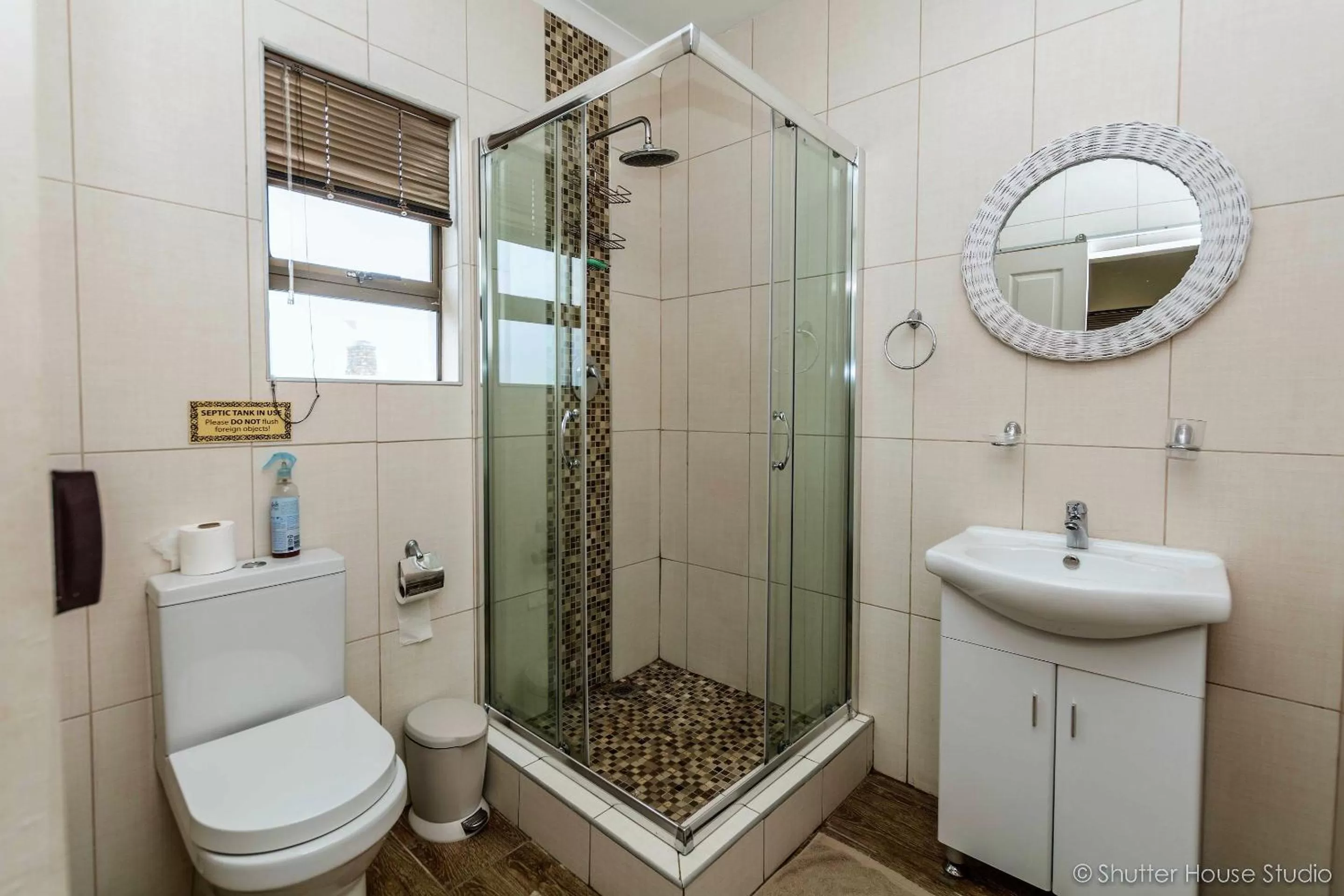 Bathroom in Cove View B&B