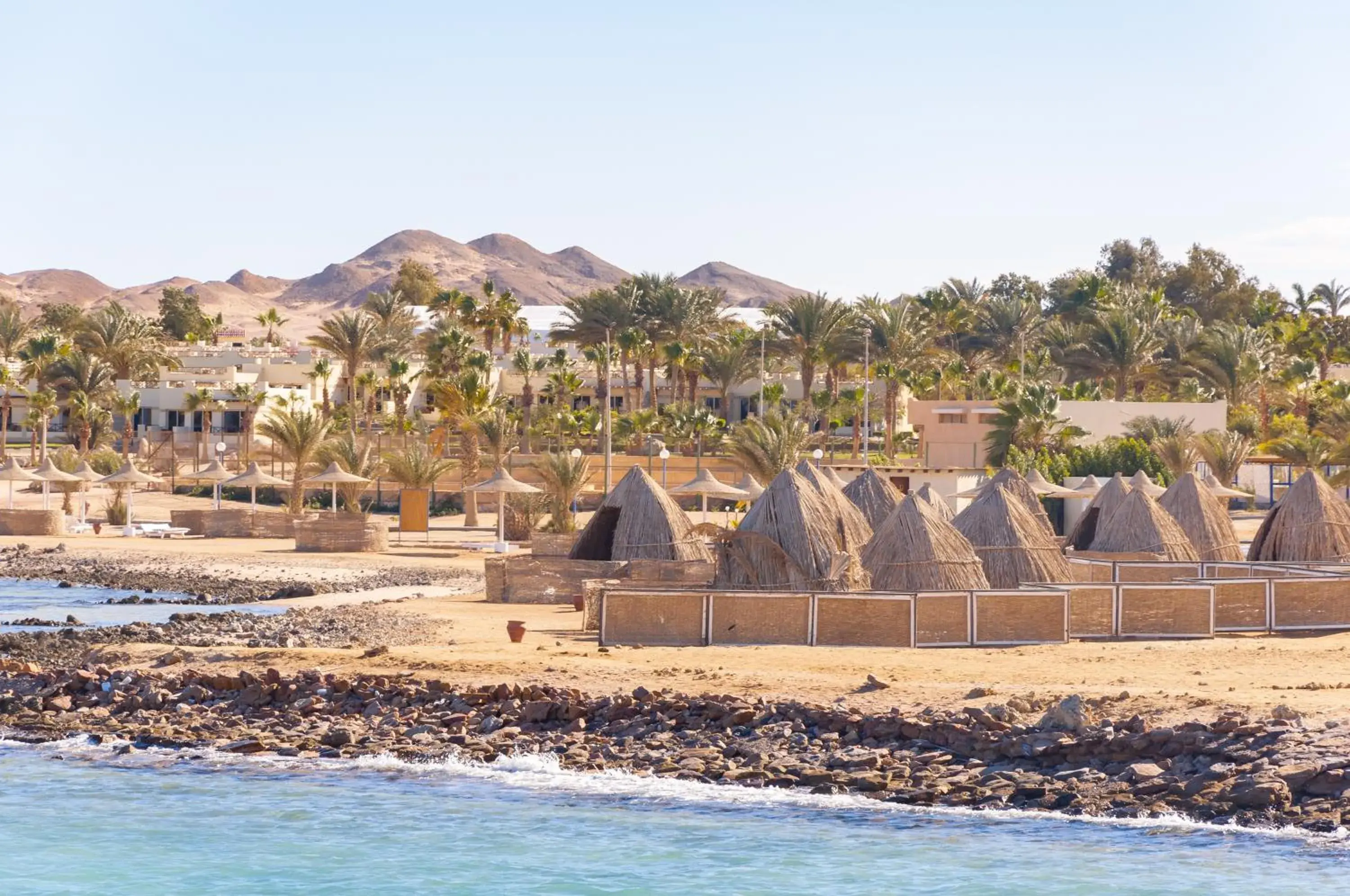 Beach in Hurghada Coral Beach Hotel