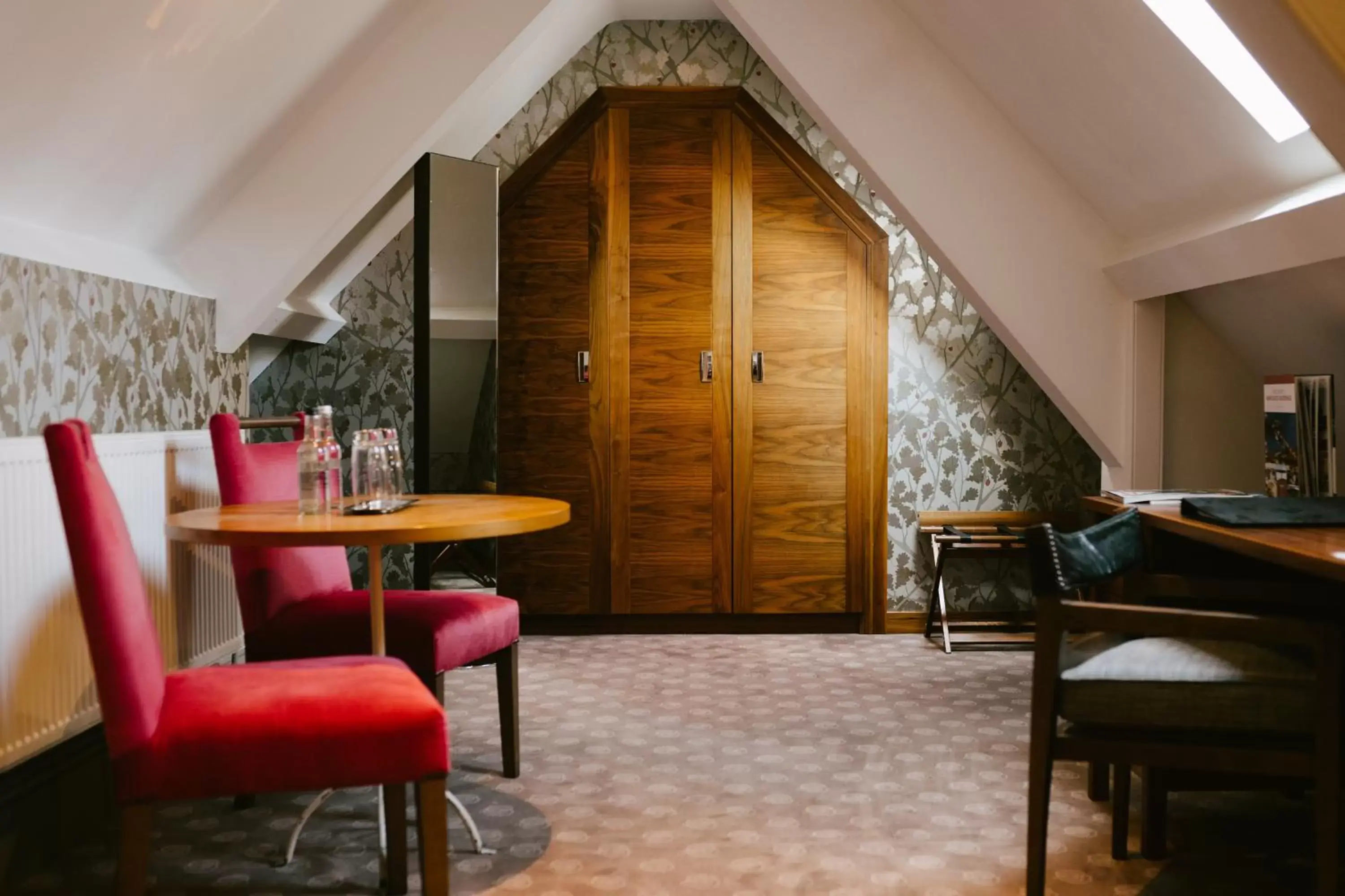 Seating area in Jesmond Dene House