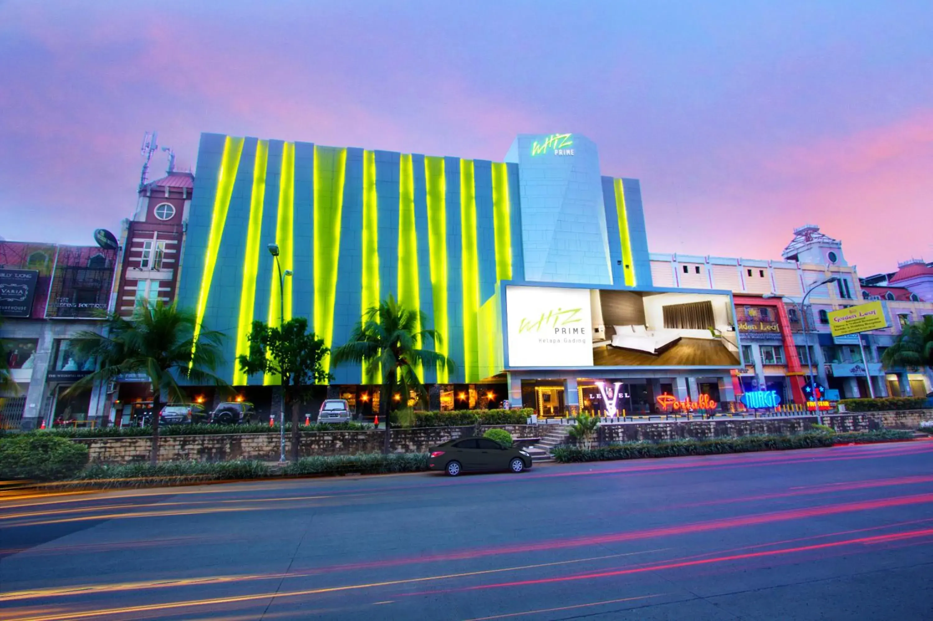 Facade/entrance in Whiz Prime Hotel Kelapa Gading