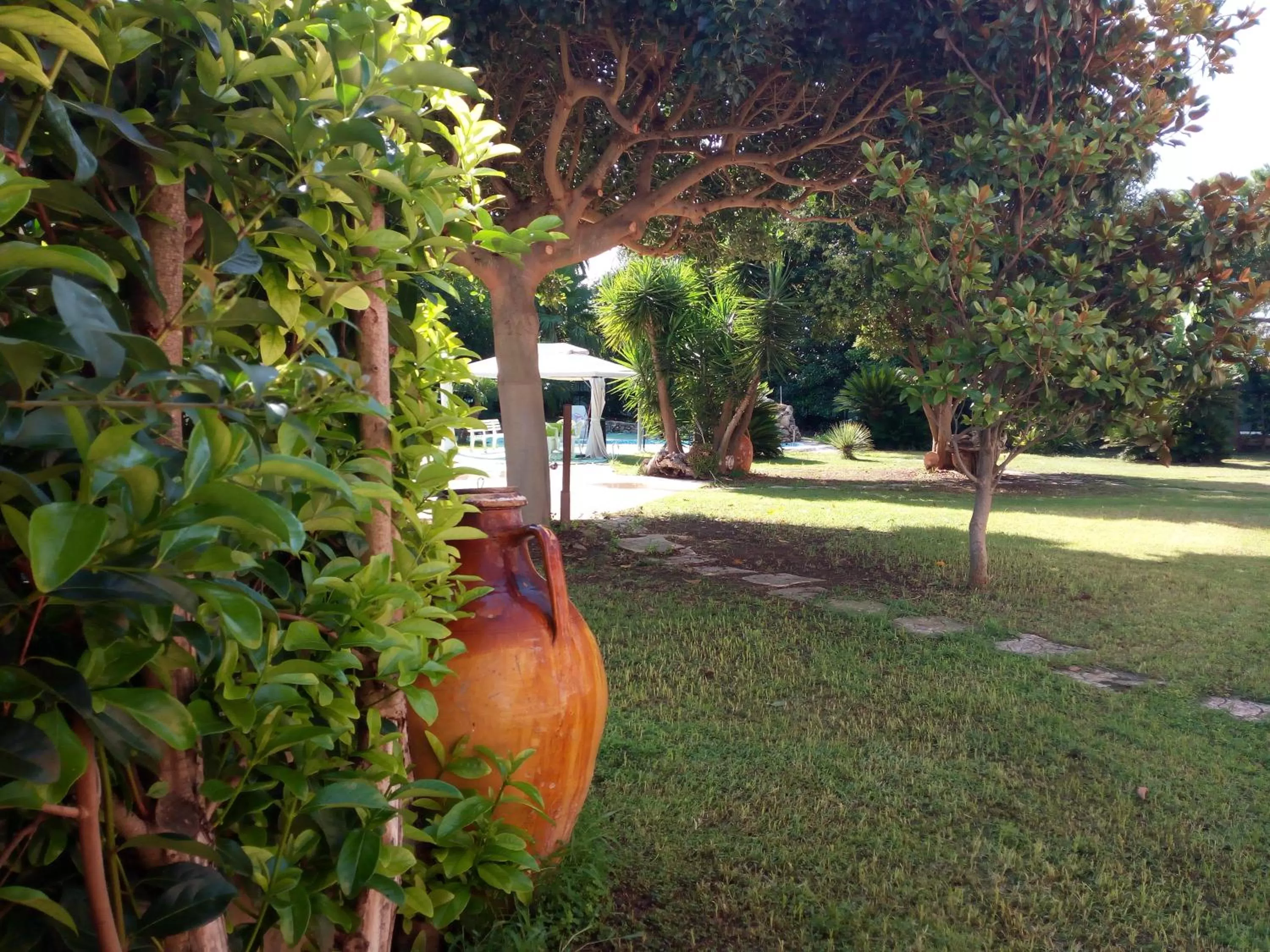 Garden in B&B Leonida