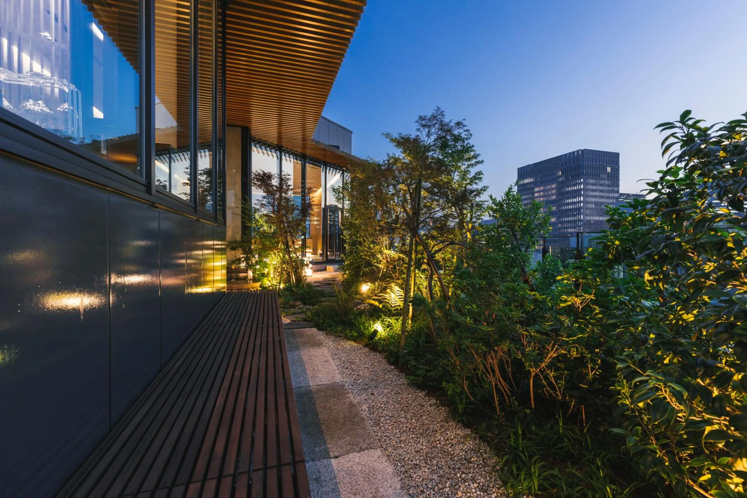 Garden in Hotel Yaenomidori Tokyo