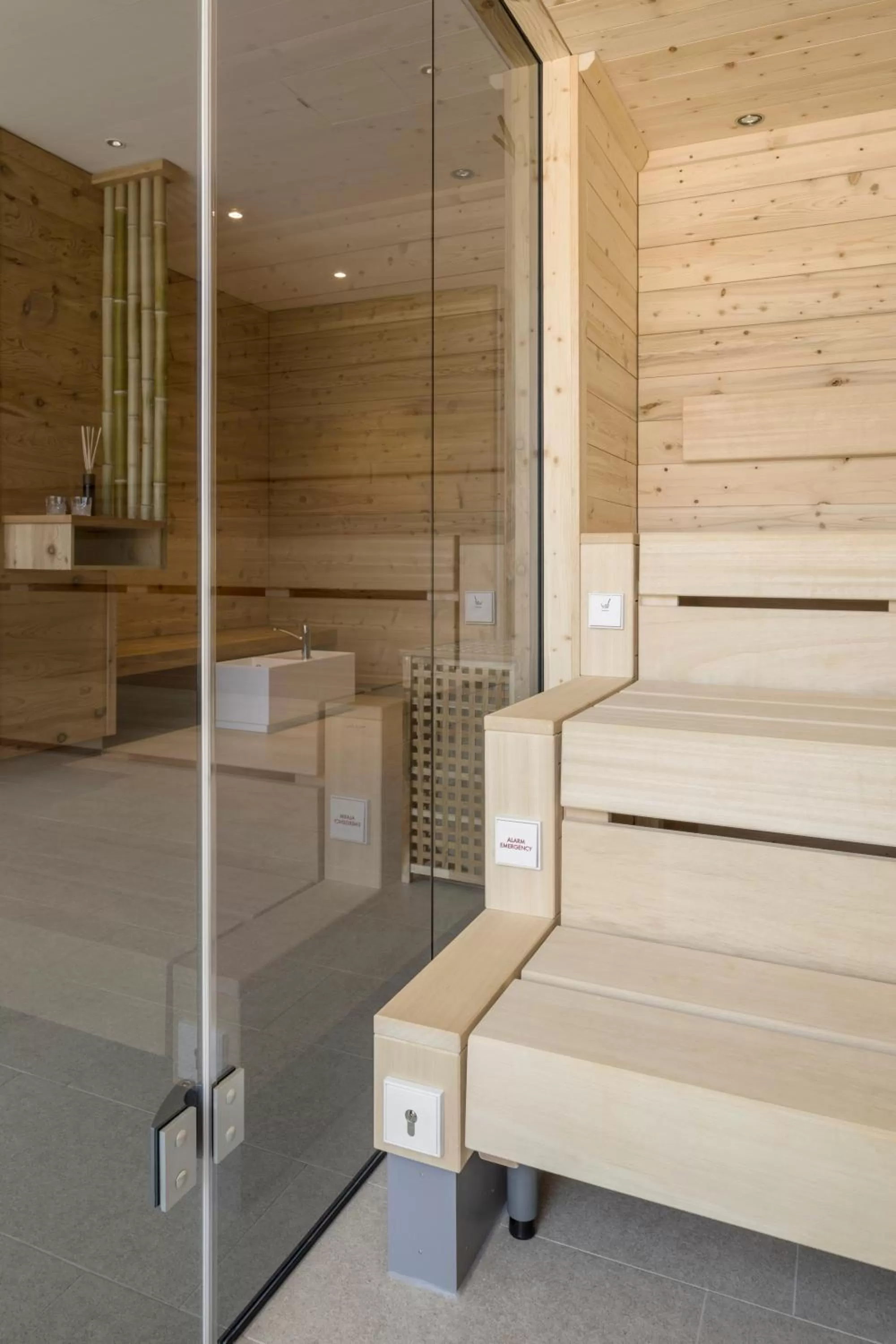 Sauna in Karls Hotel