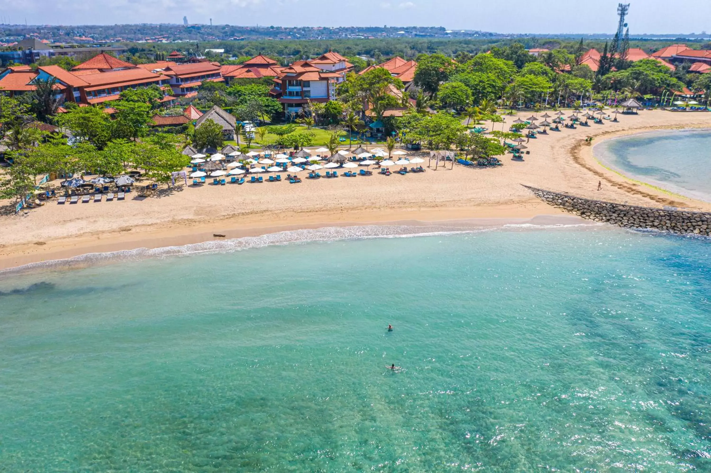 Beach, Bird's-eye View in The Sakala Resort Bali All Suites CHSE Certified