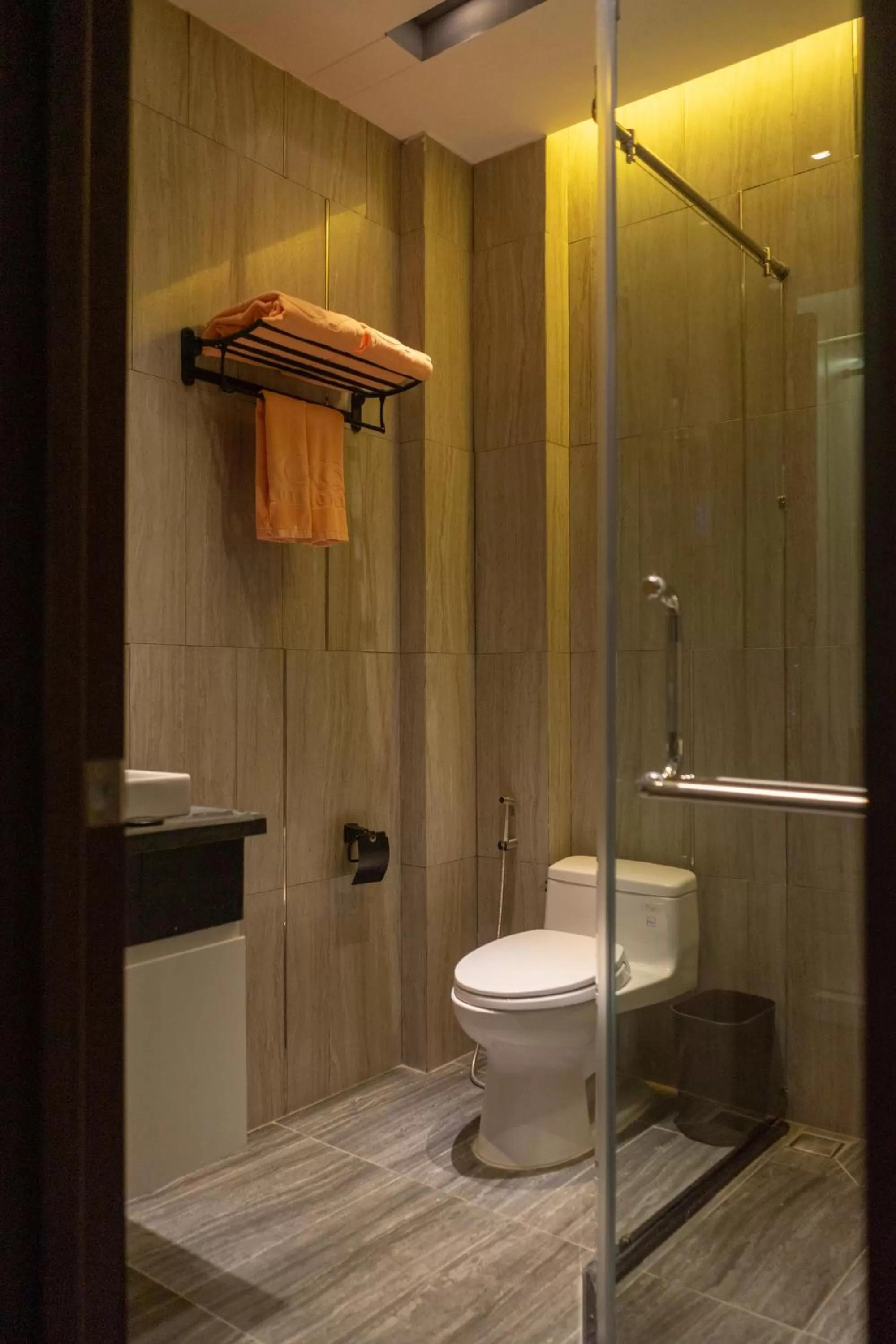 Bathroom in KP Hotel