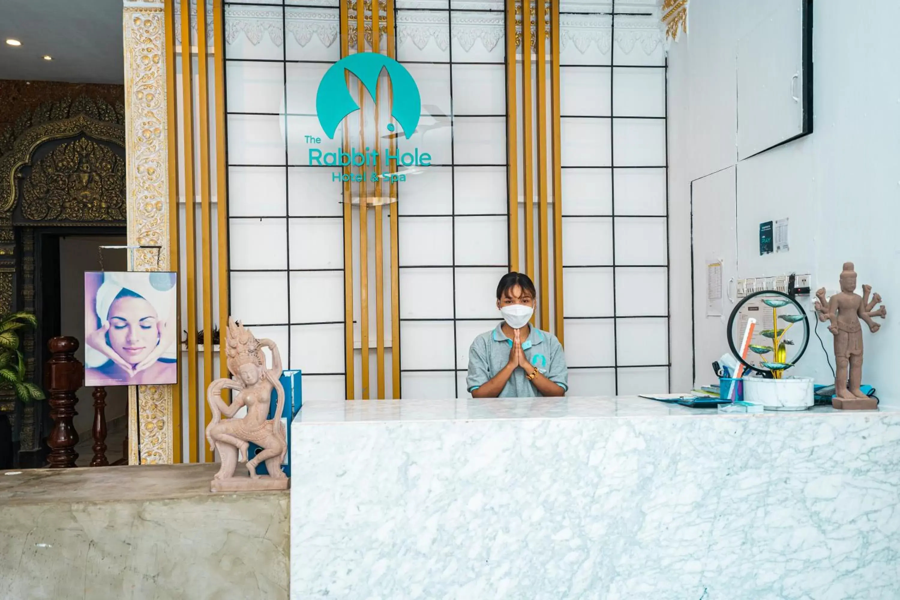 Lobby or reception in The Rabbit Hole Hotel & SPA Lobby or reception in The Rabbit Hole Hotel & SPA