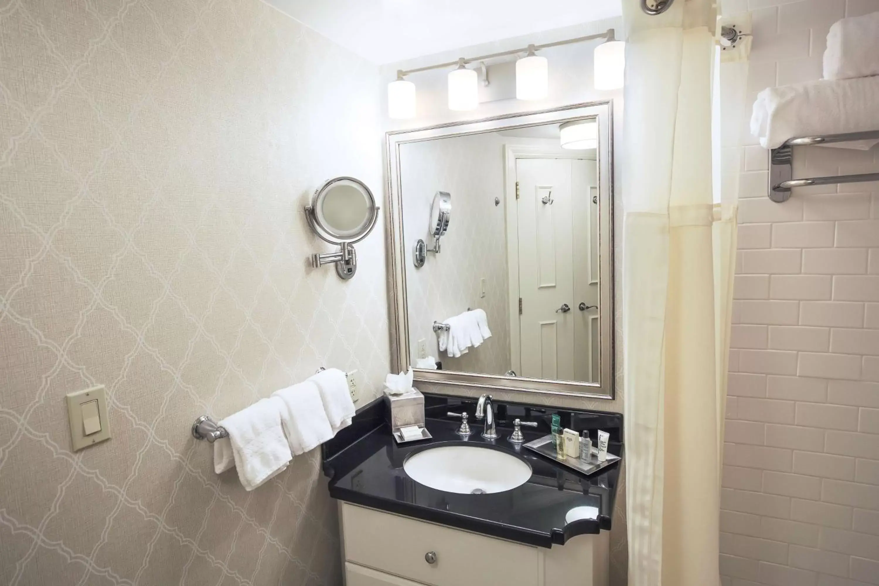 Shower, Bathroom in Hilton Baton Rouge Capitol Center