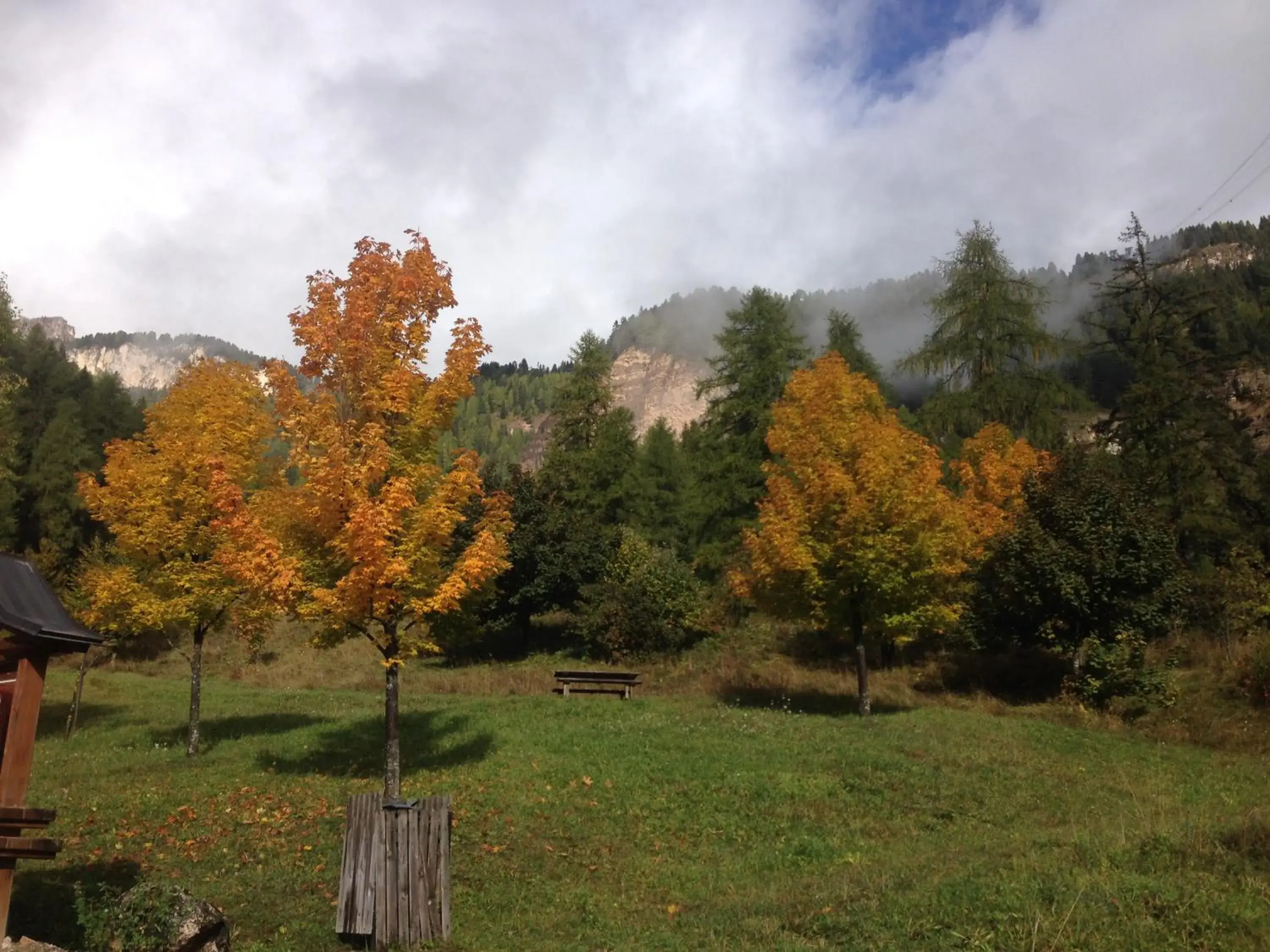 Autumn, Garden in Garni Enrosadira