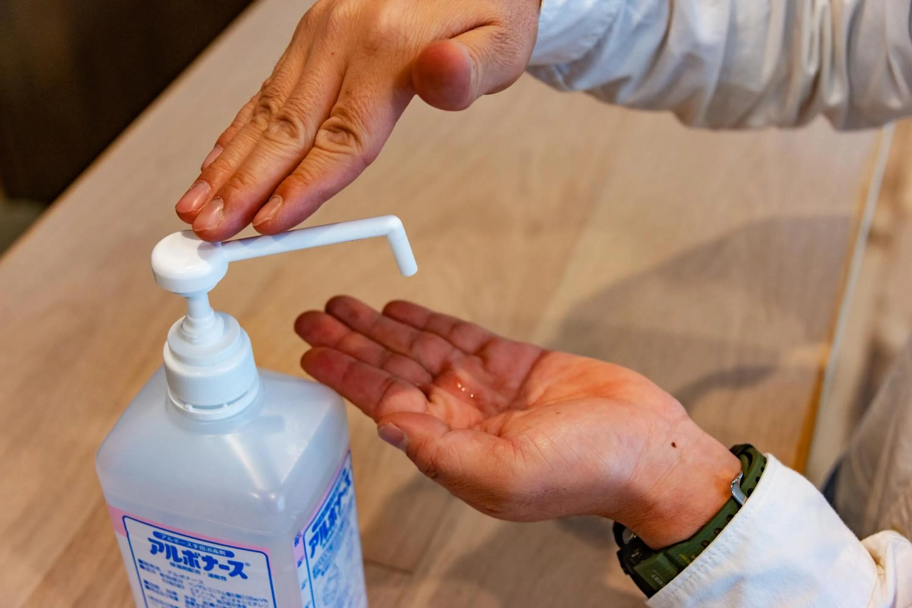 Lobby or reception in plat hostel keikyu sapporo sky