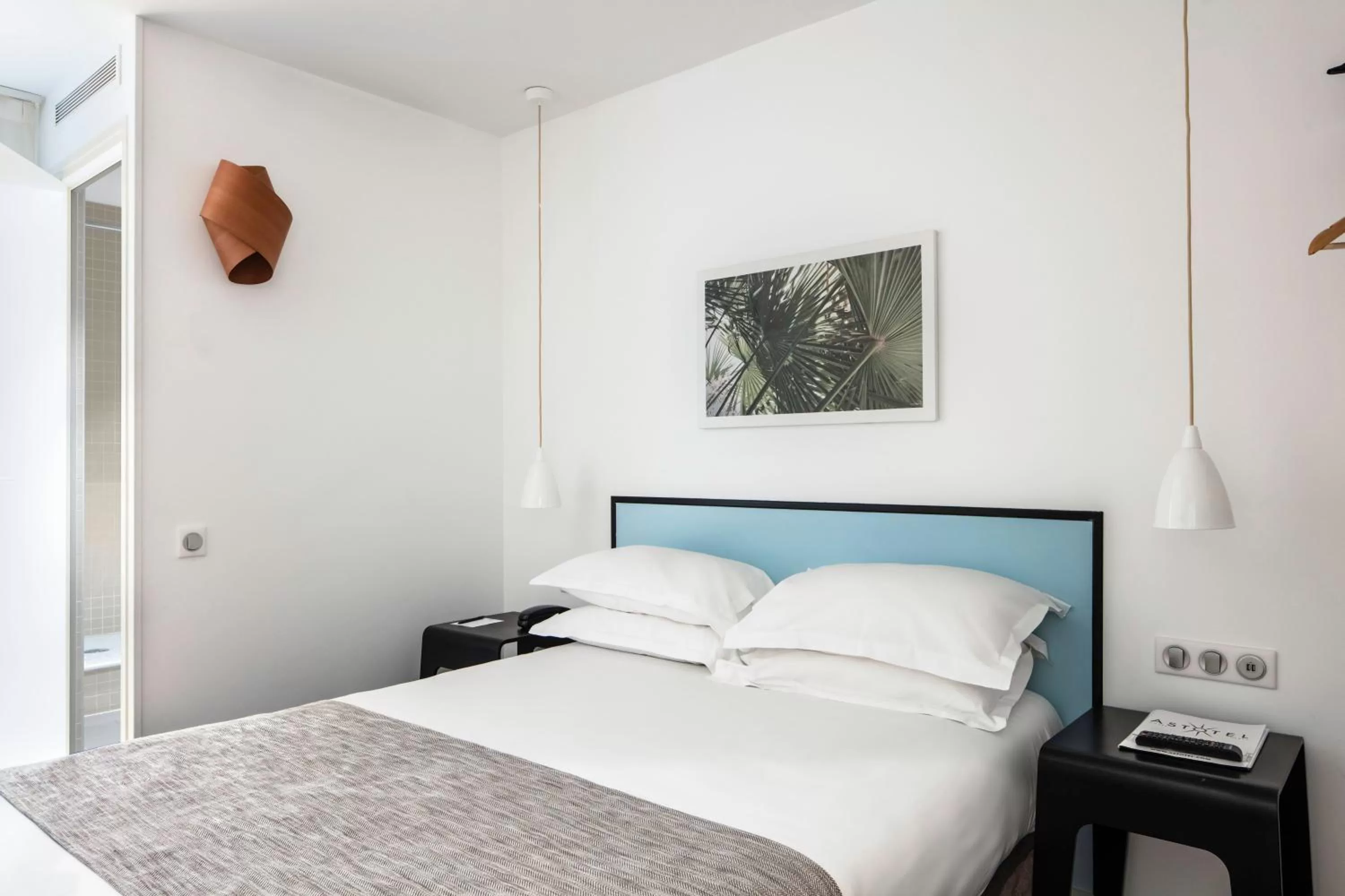 Bedroom, Bed in Hotel Palm - Astotel