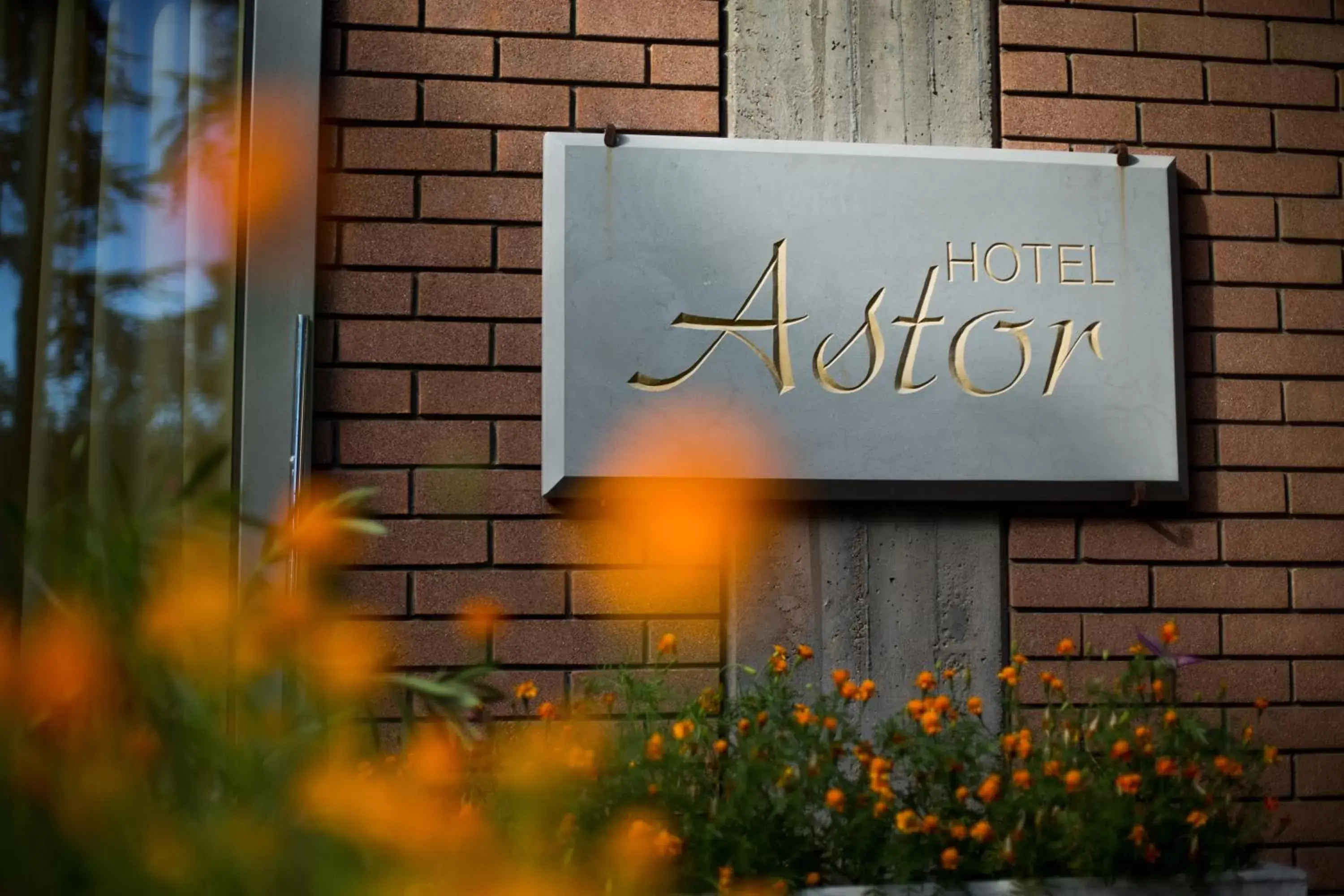 Property Logo/Sign in Hotel Astor
