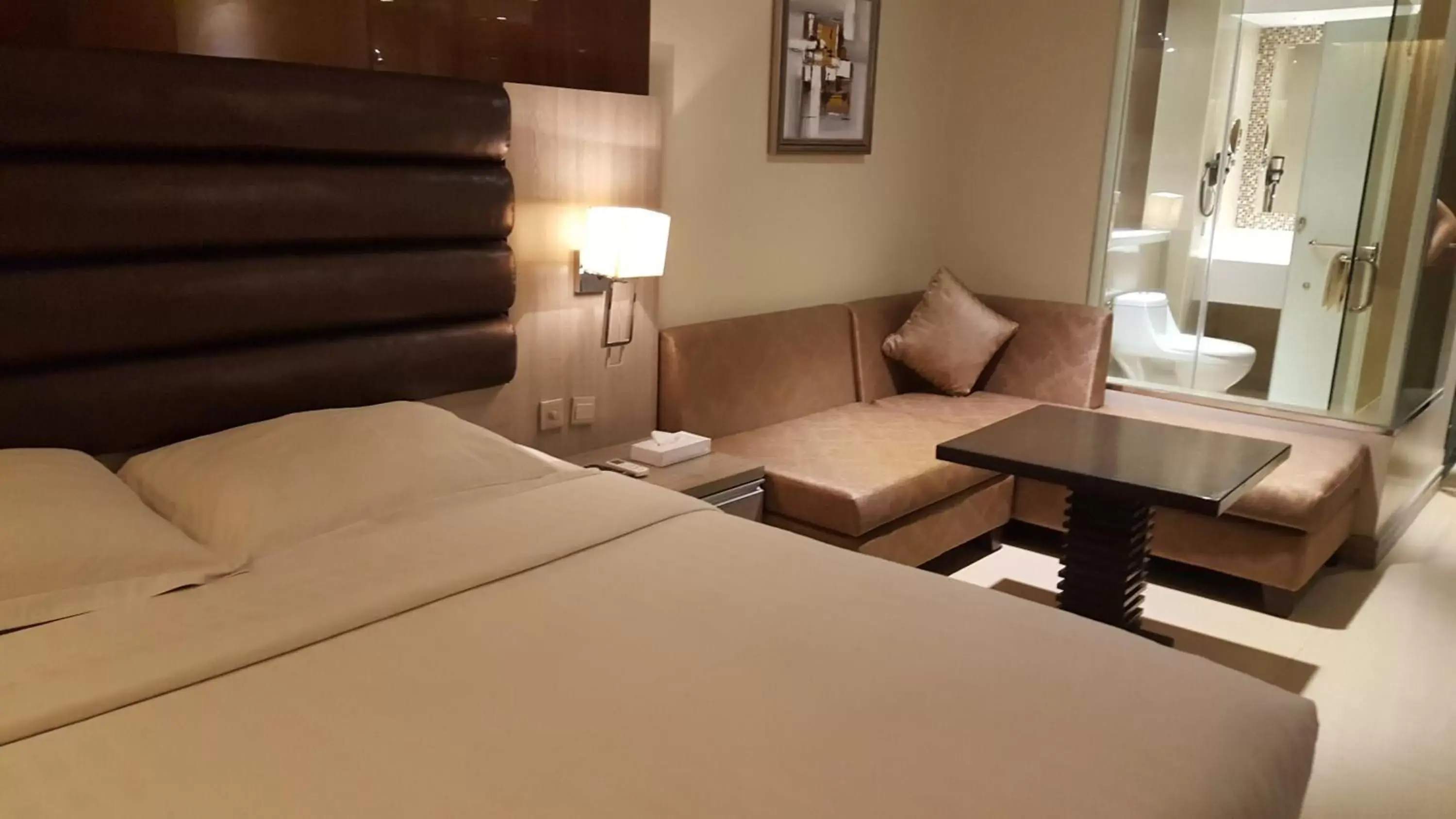 Bed in Prime Asia Hotel