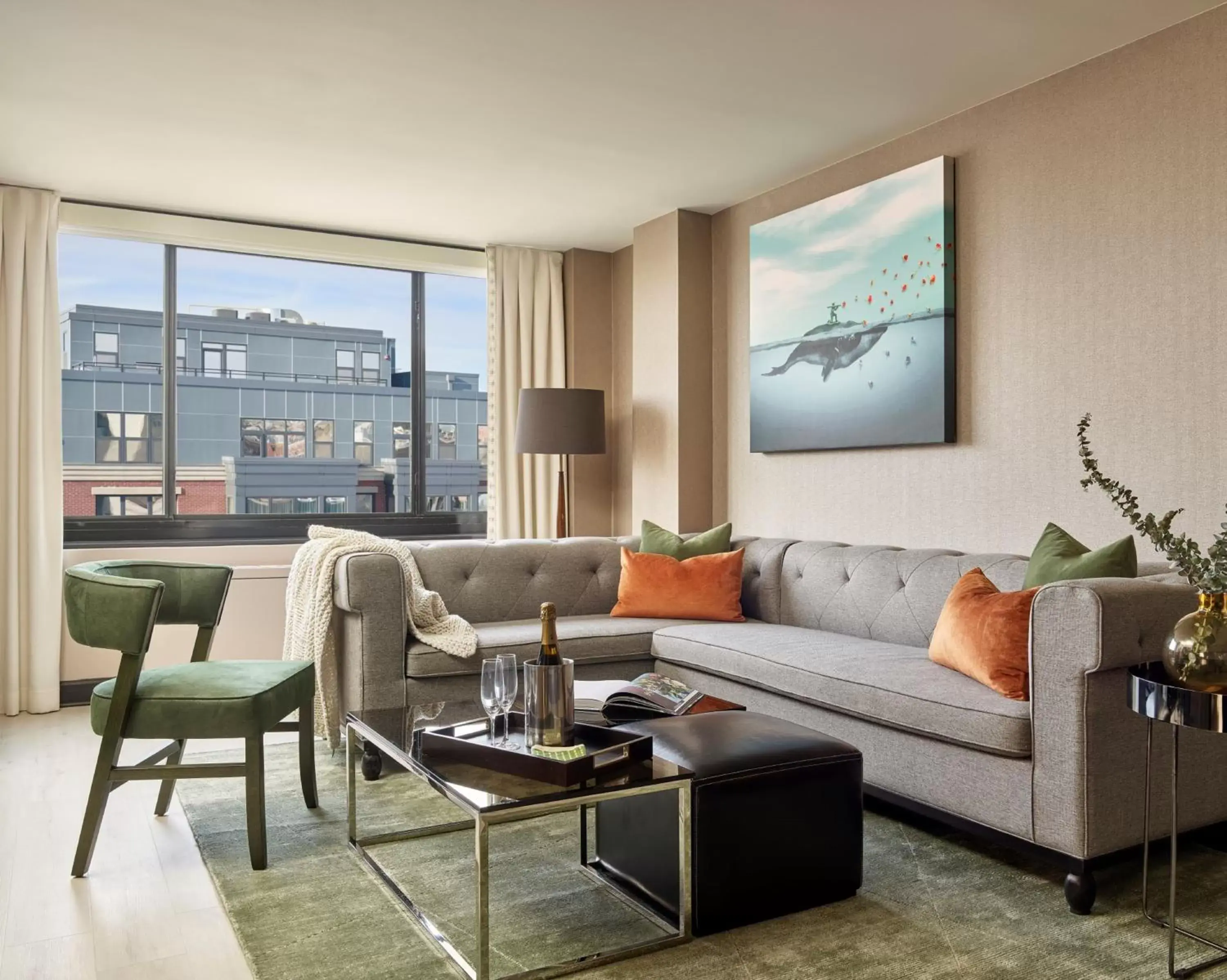 Living room in Viceroy Washington DC Living room in Viceroy Washington DC