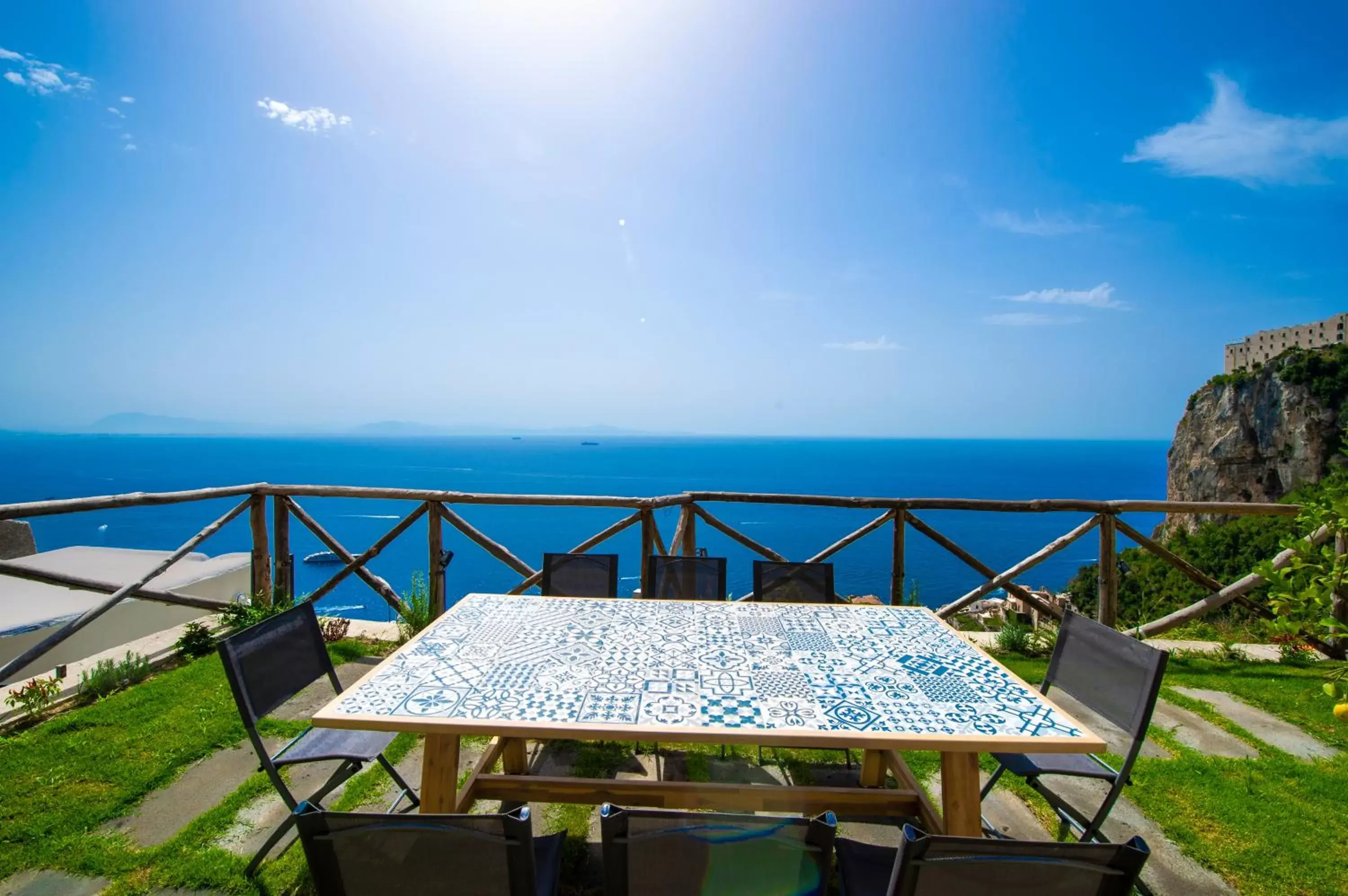 Balcony/Terrace in Villa Foglia Amalfi