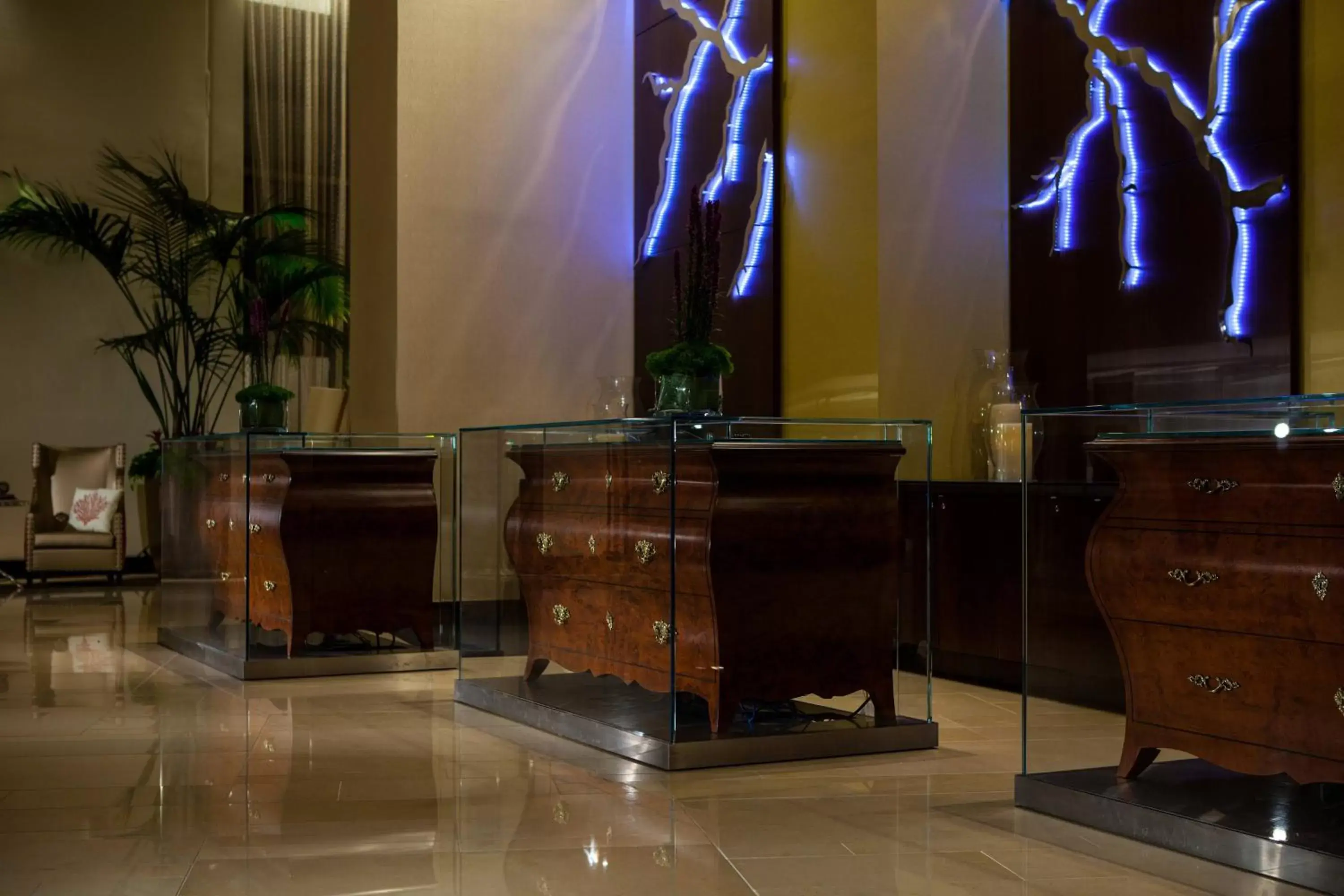 Lobby or reception in Renaissance Baton Rouge Hotel