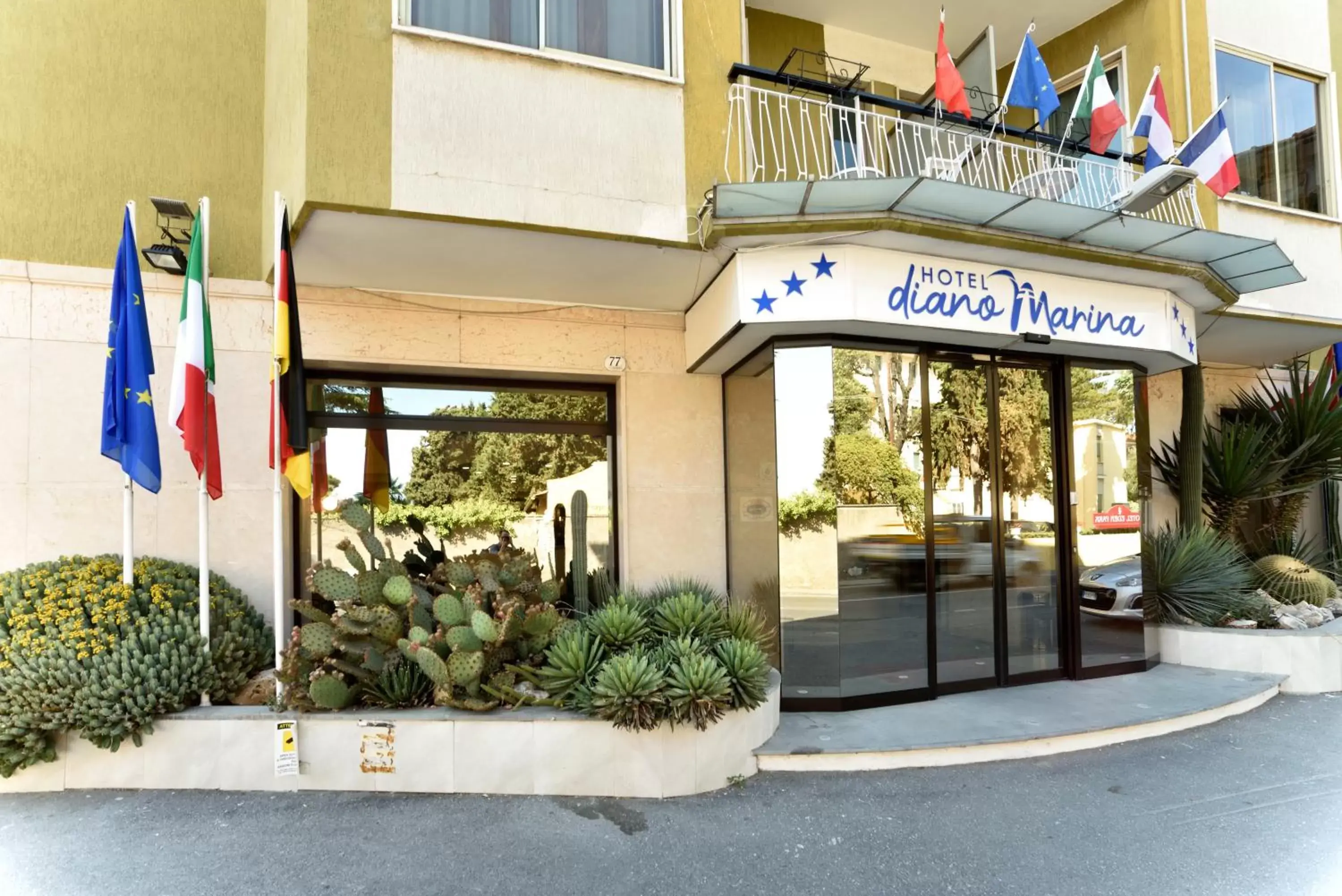 Property Building in Hotel Diano Marina Mhotelsgroup