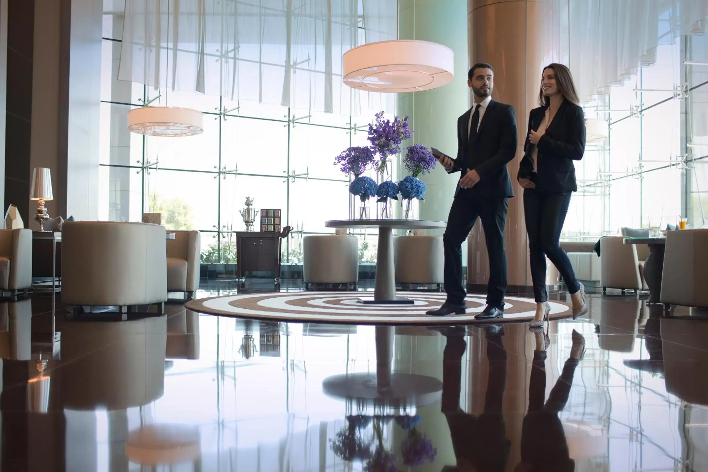 Lobby or reception in Park Arjaan by Rotana, Abu Dhabi Lobby or reception in Park Arjaan by Rotana, Abu Dhabi