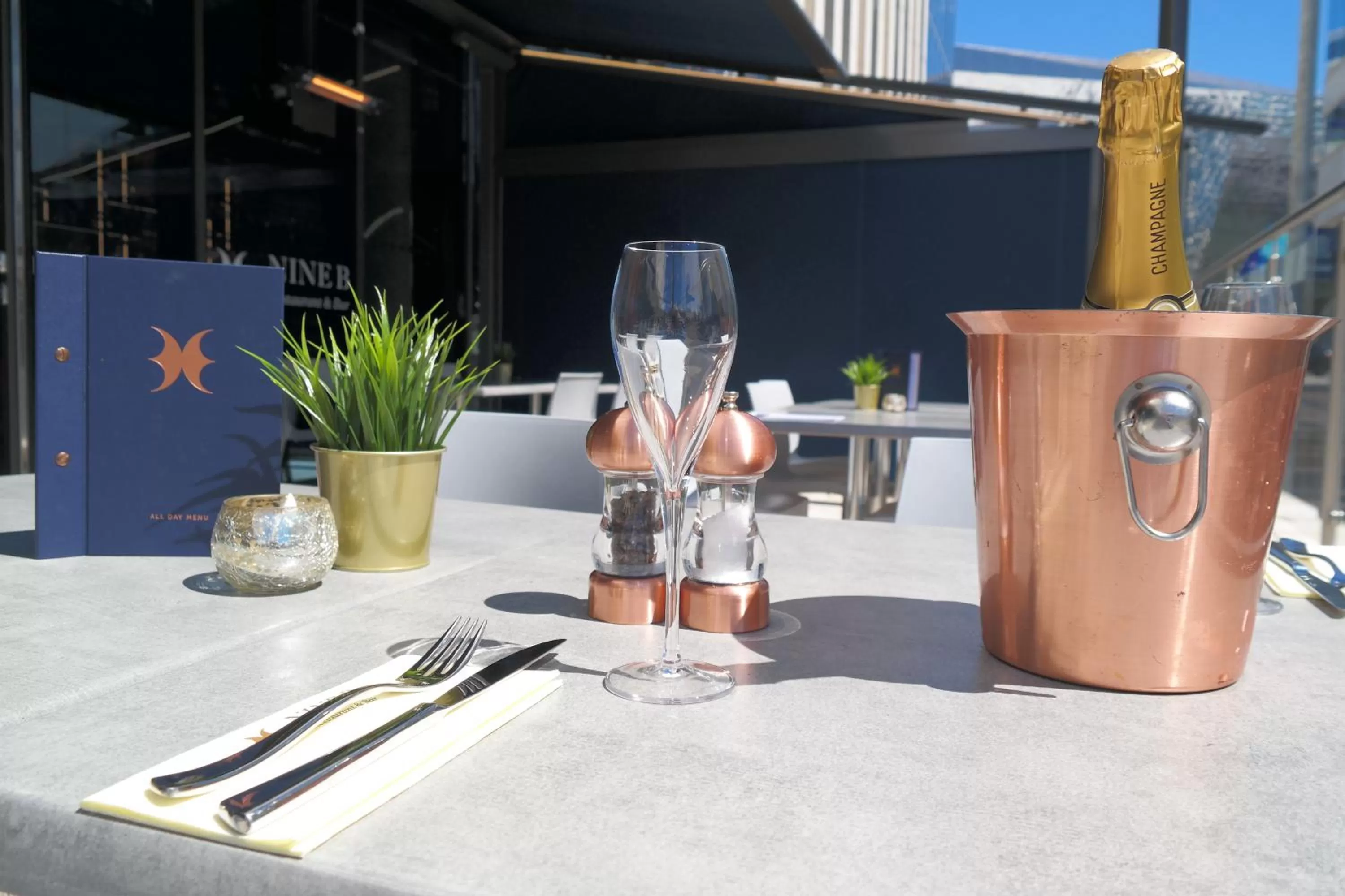 Balcony/Terrace in Novotel Leicester