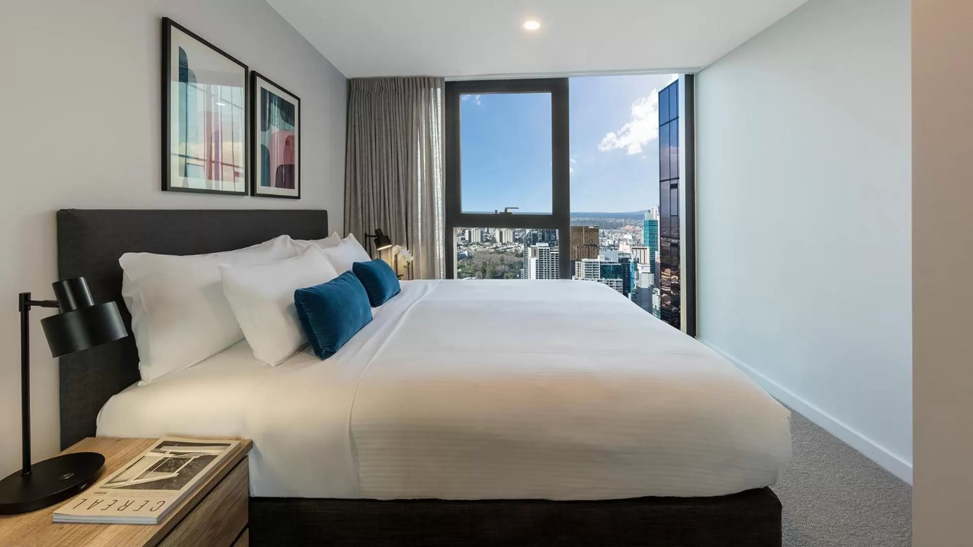 Bedroom, Bed in Avani Melbourne Central Residences