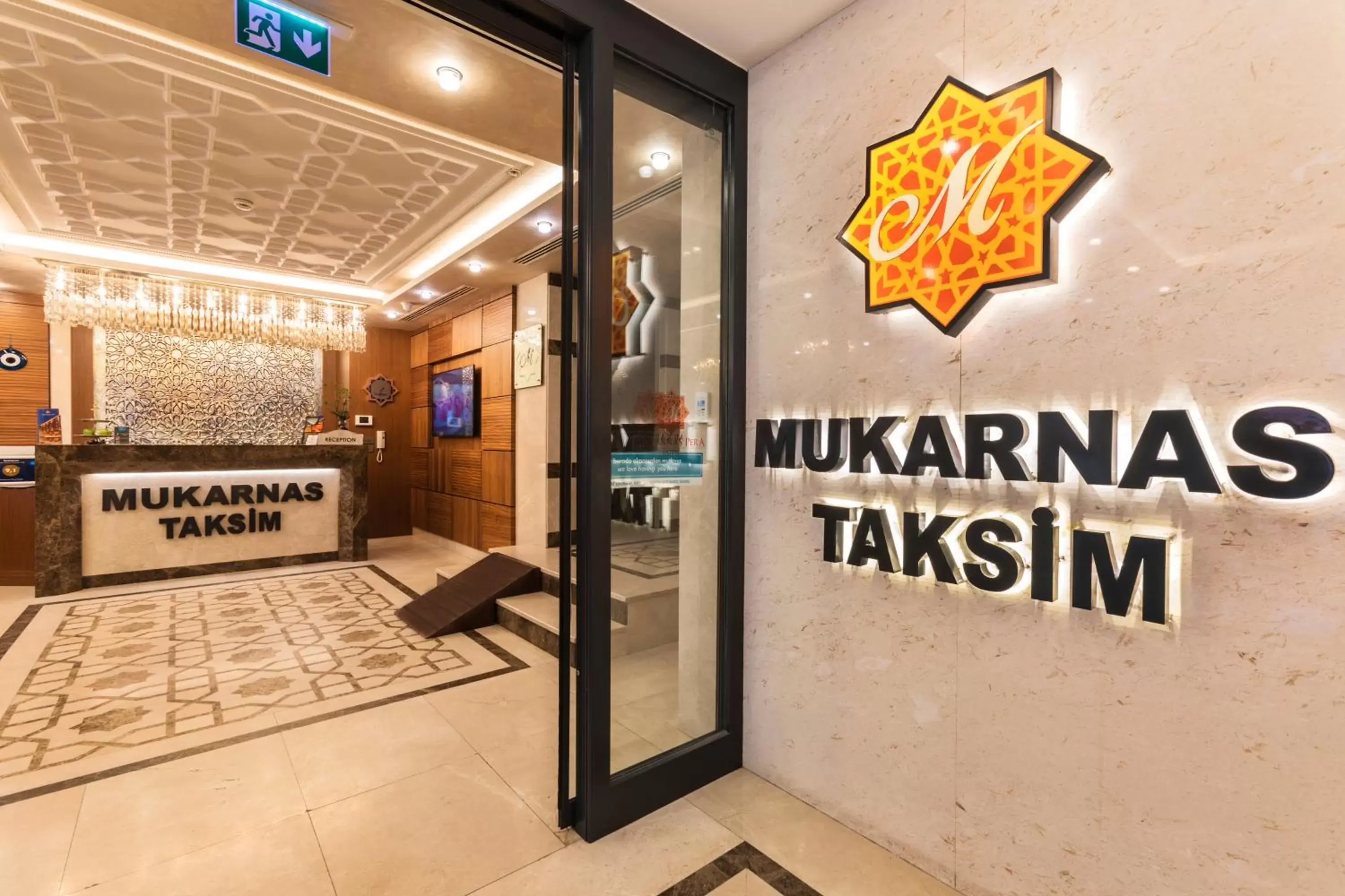 Lobby or reception, Property Logo/Sign in Mukarnas Taksim Hotel
