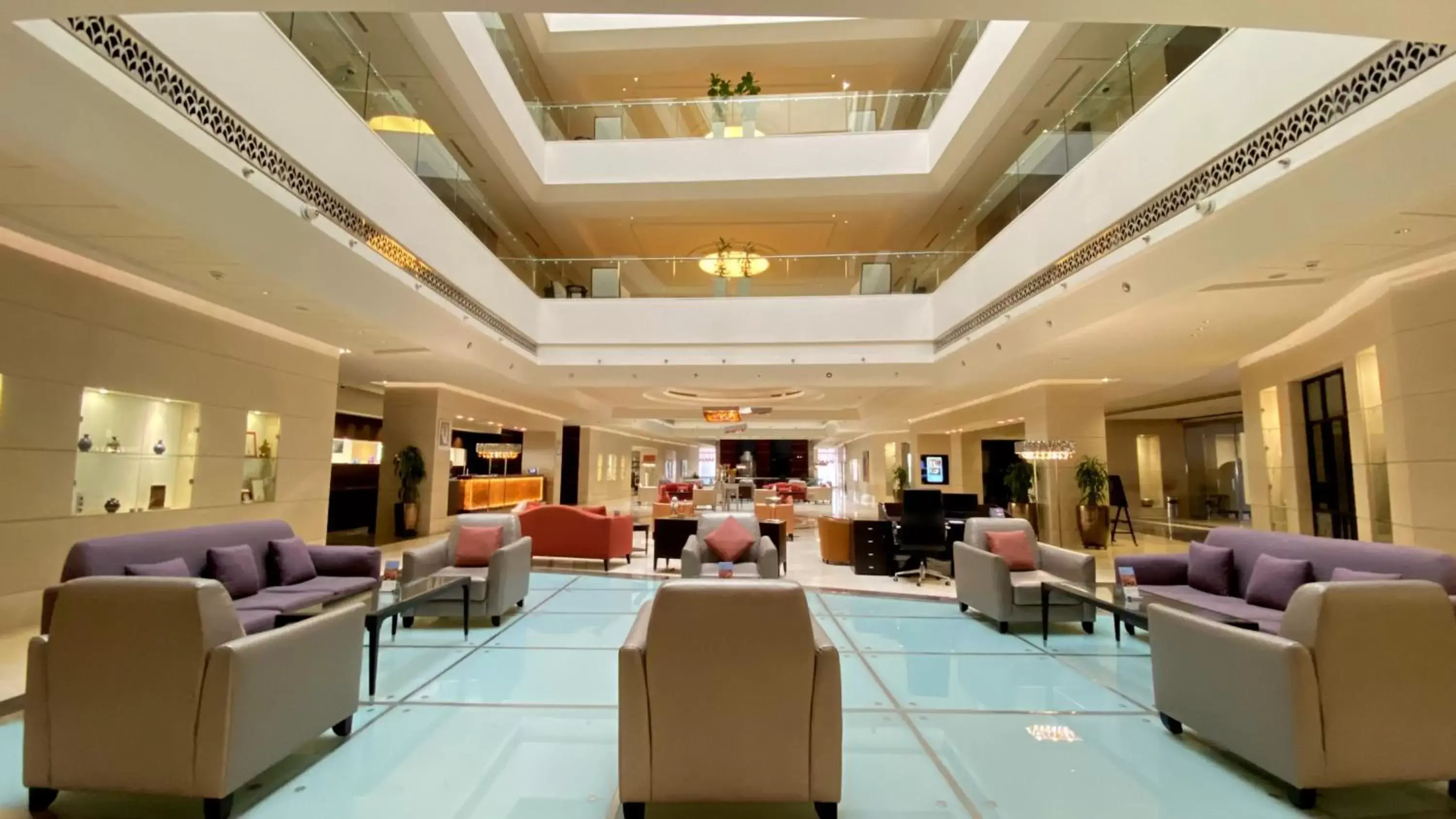 Lobby or reception, Lobby/Reception in Safir Fintas Hotel Kuwait