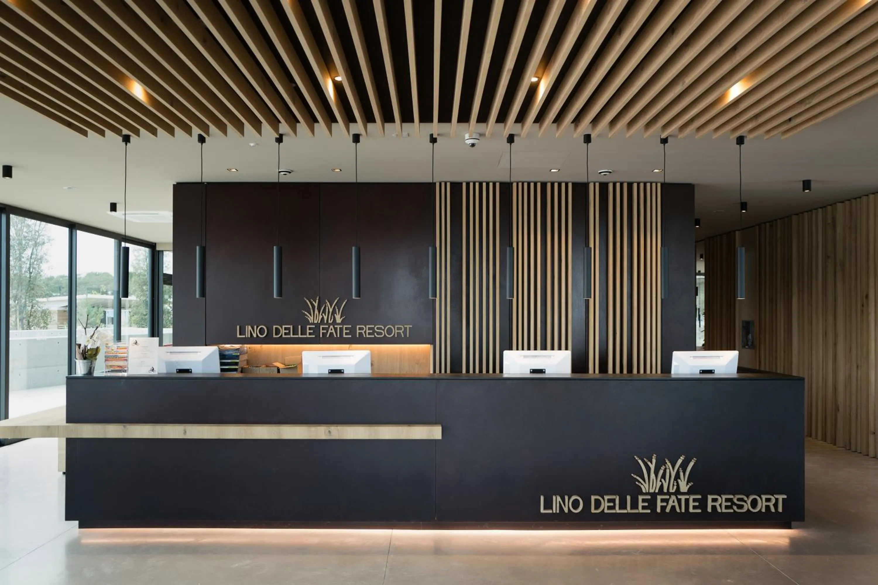 Lobby or reception in Lino delle Fate Eco Resort