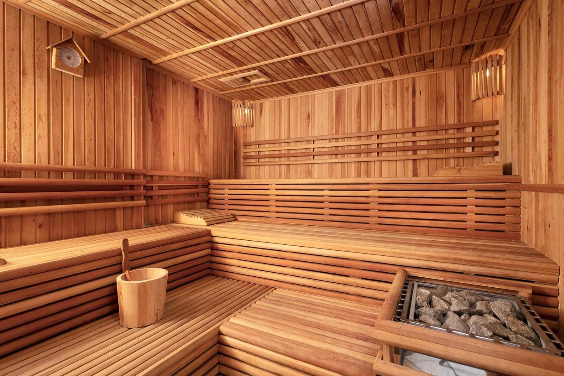 Sauna in Lara Dinc Hotel