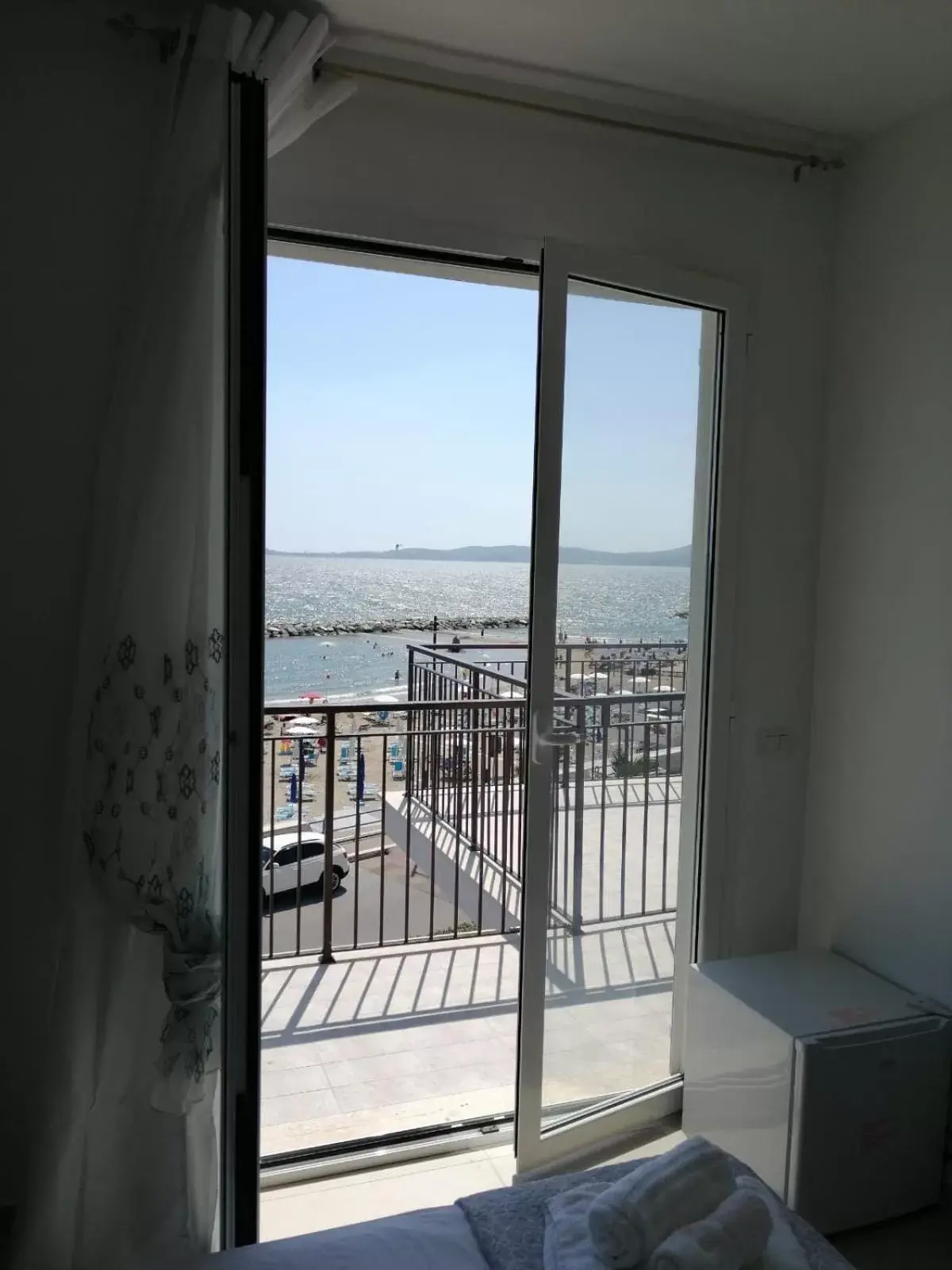 Double Room with Balcony and Sea View in Hotel Tirreno Formia
