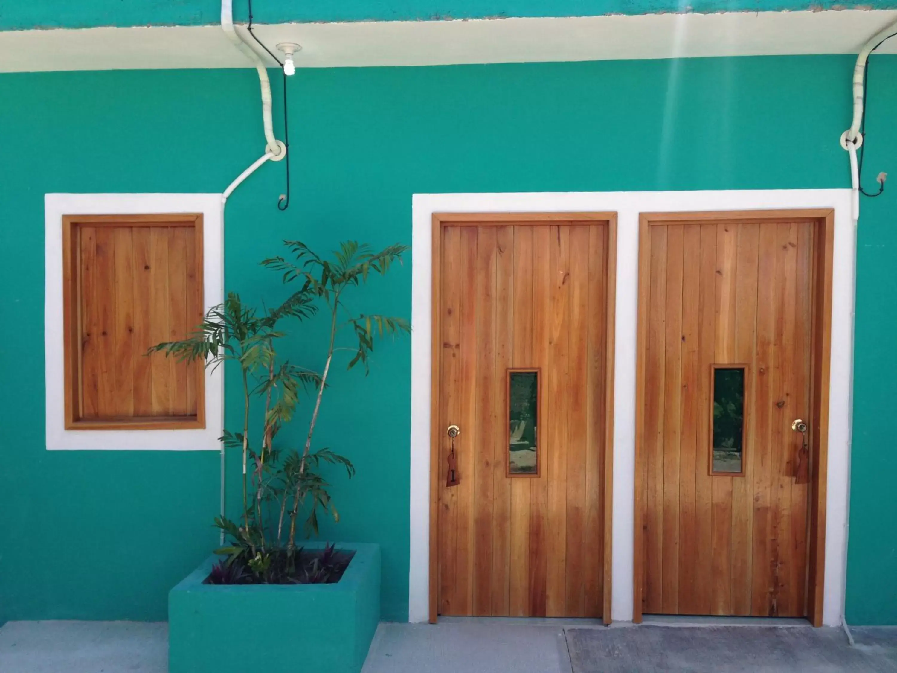 Patio in Hotel Chaac Calakmul