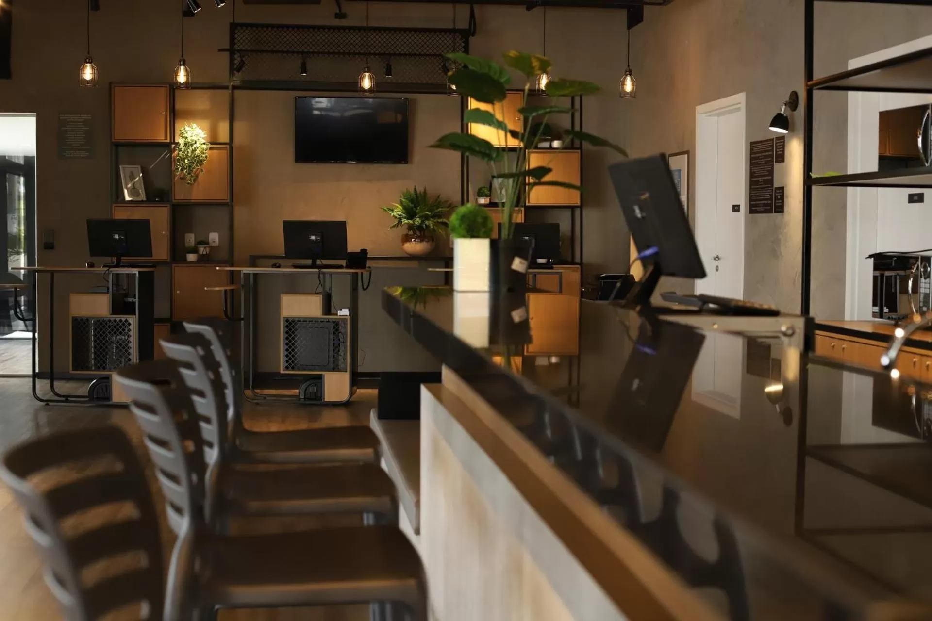 Lounge or bar in ibis Cuiaba Shopping