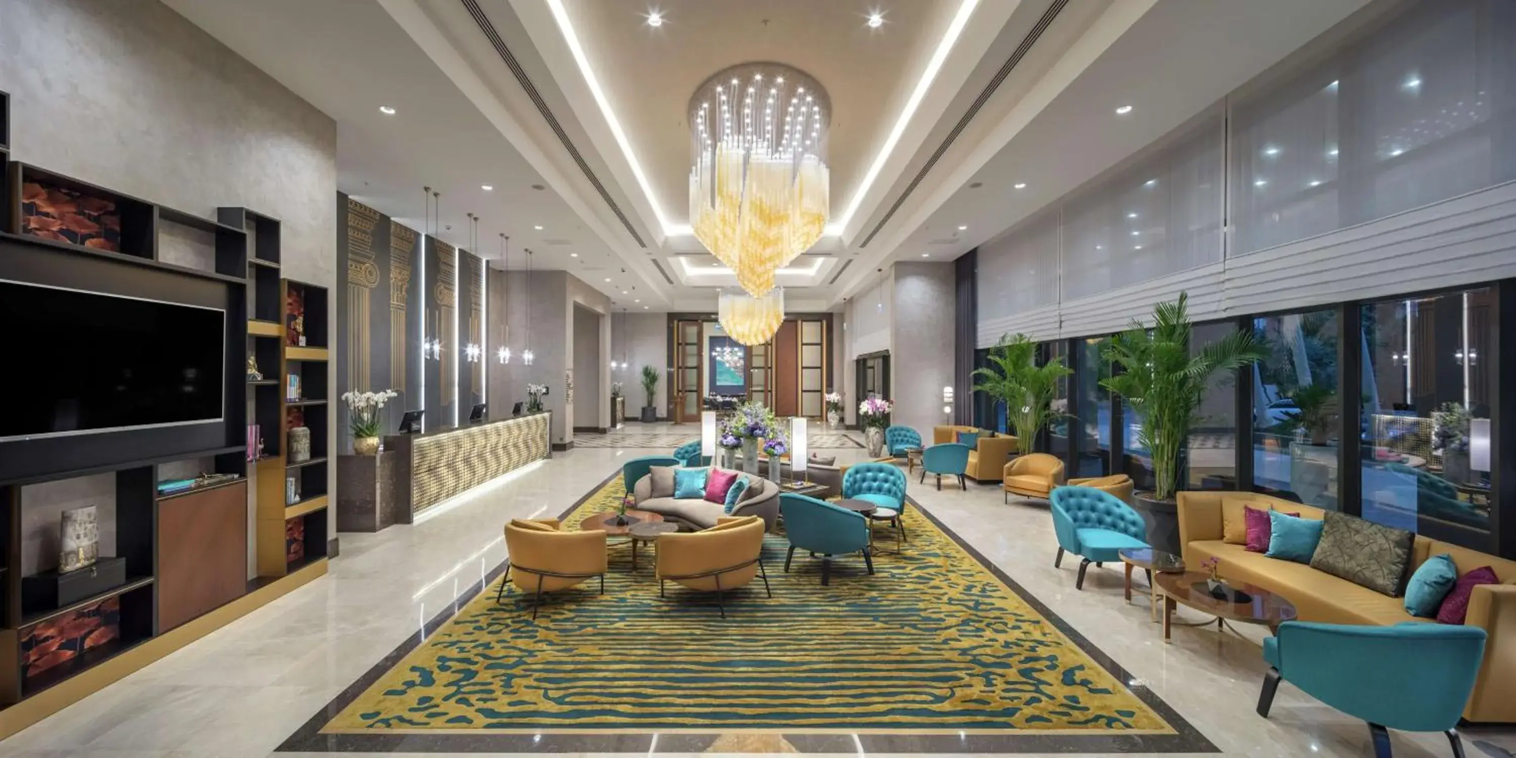 Lobby or reception in Doubletree By Hilton Antalya City Centre