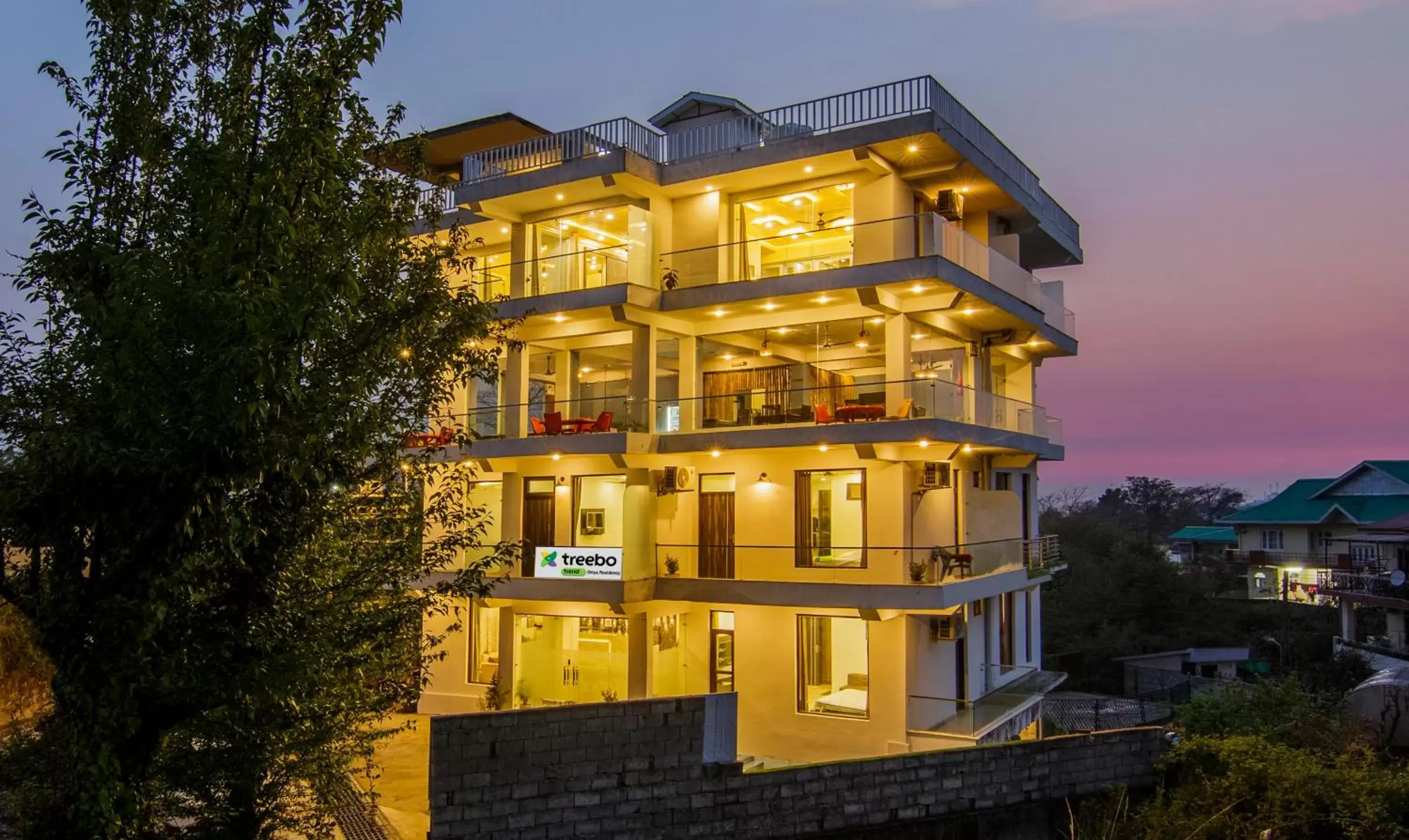 Facade/entrance in Treebo Ortus Residency Facade/entrance in Treebo Ortus Residency