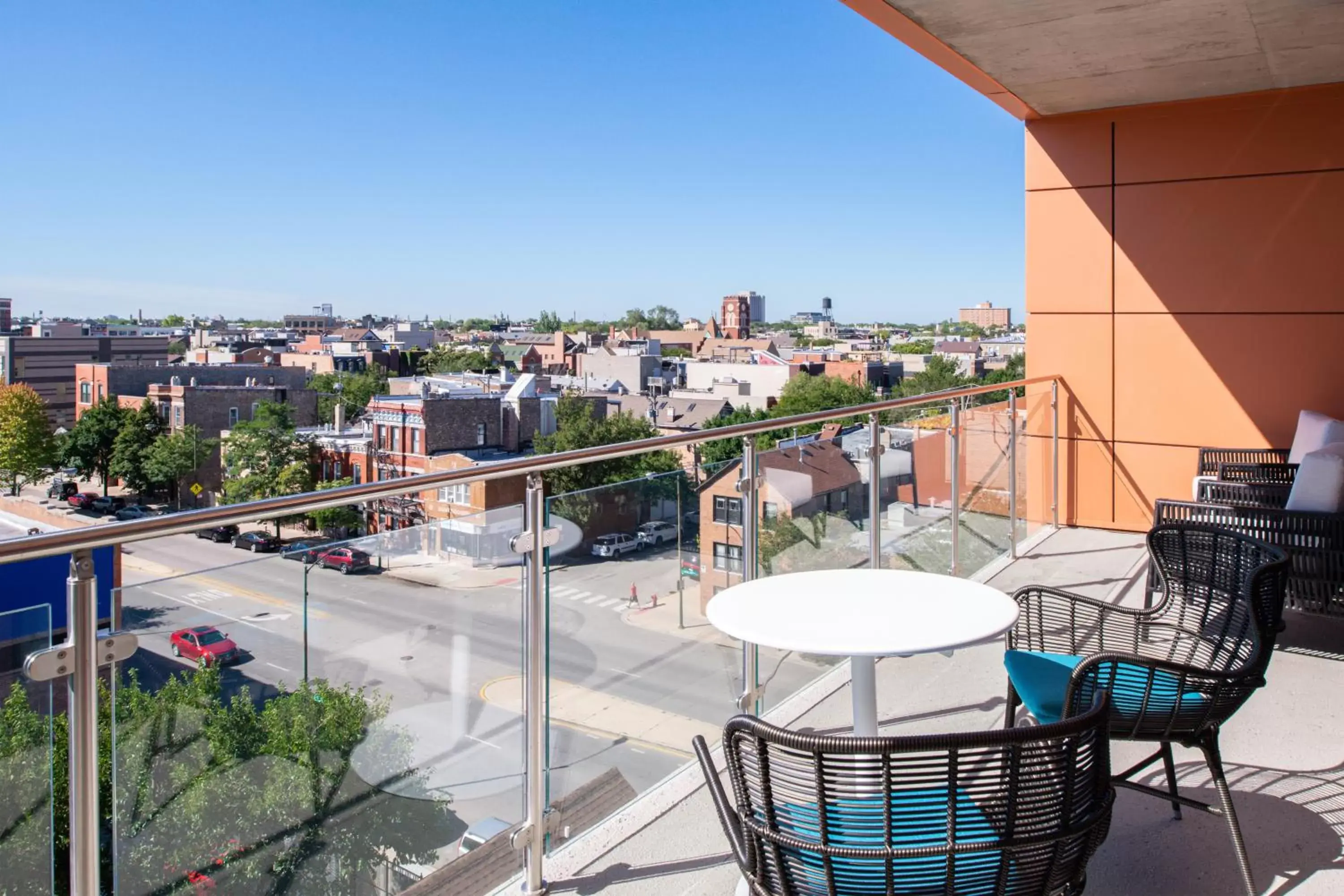 City view in Hyatt Place Chicago Wicker Park City view in Hyatt Place Chicago Wicker Park