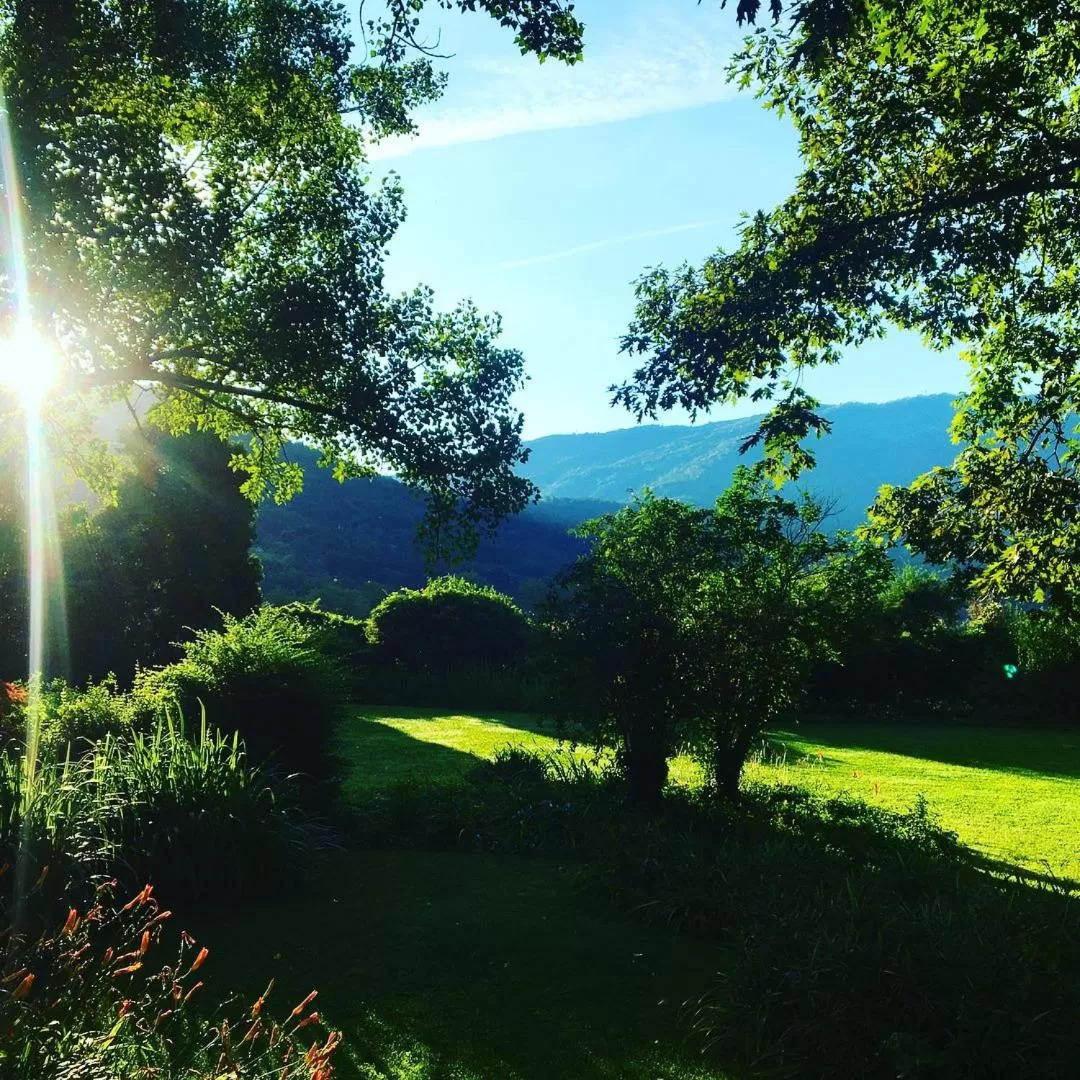 Garden in La Valle B&B