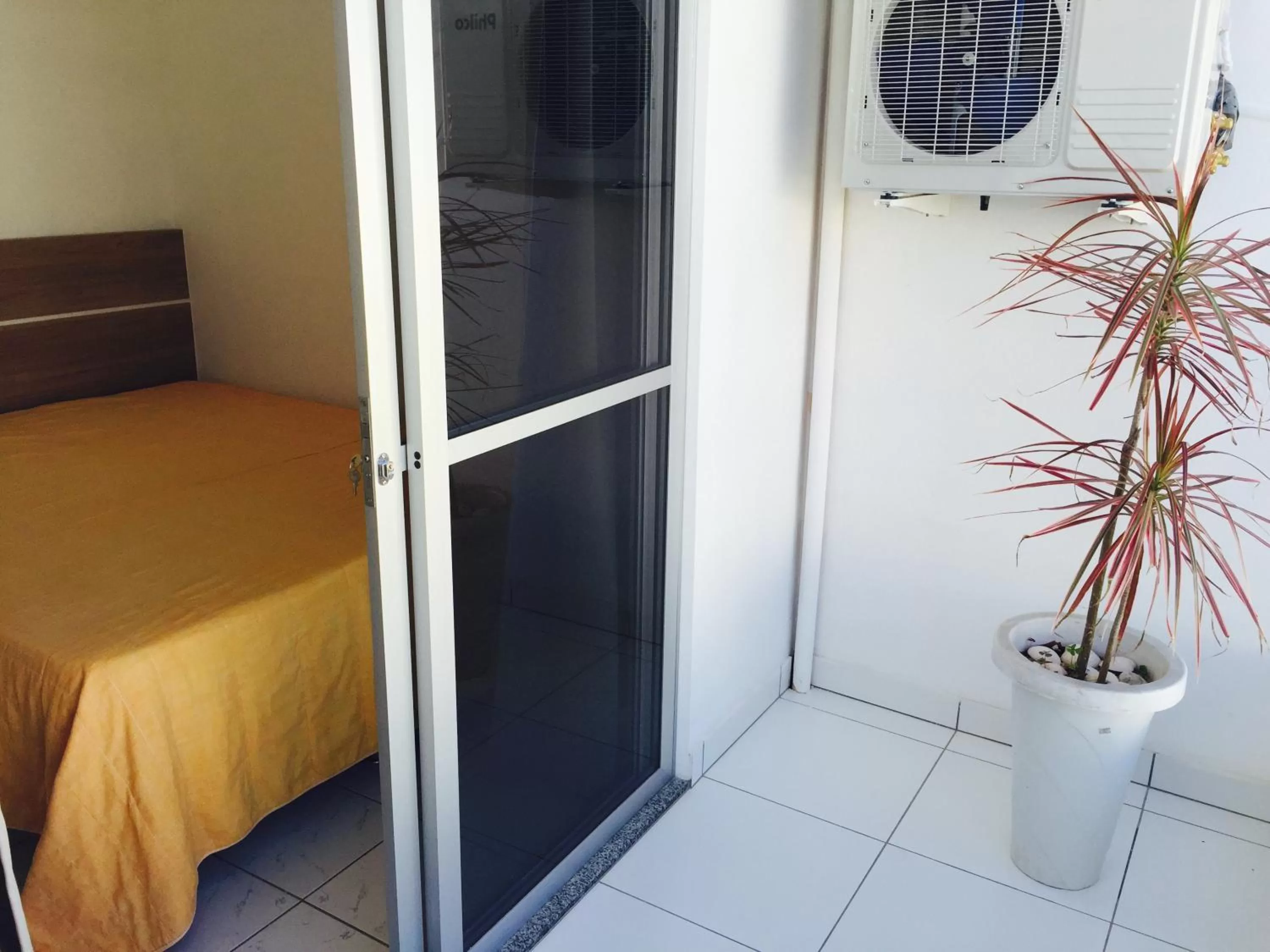 Bed in Pousada Almeida