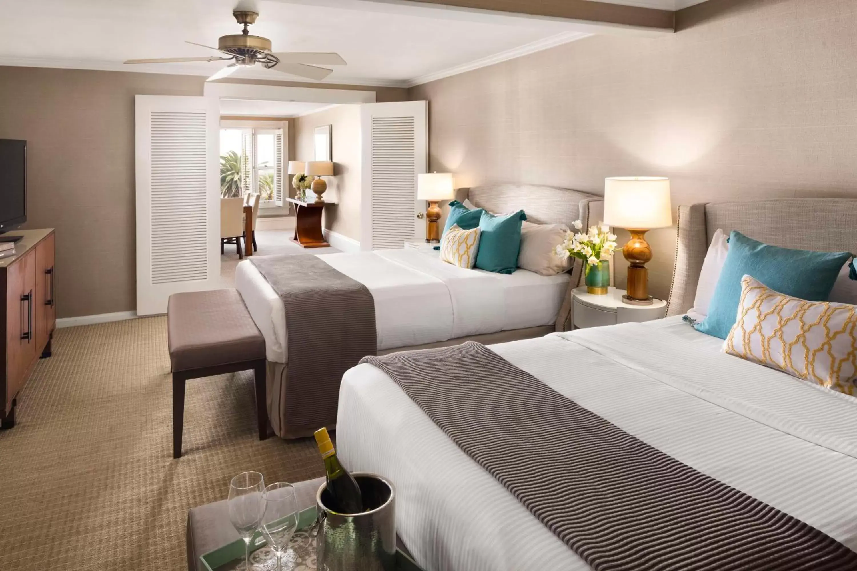 Bedroom, Bed in Hotel del Coronado, Curio Collection by Hilton