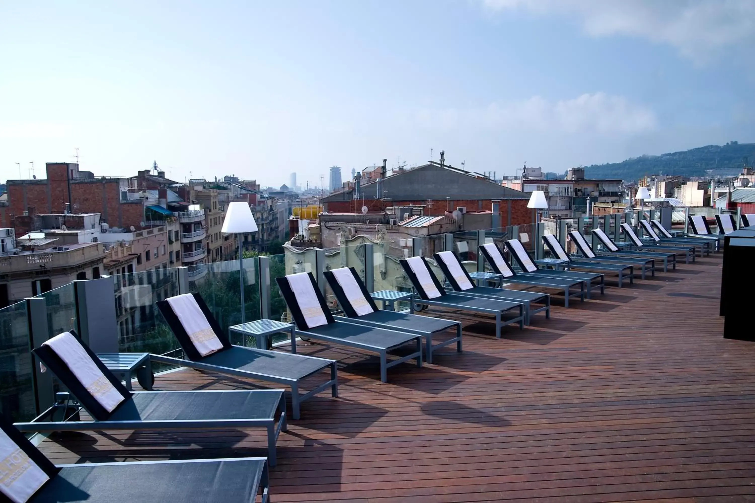 Swimming pool in Axel Hotel Barcelona & Urban Spa- Adults Only