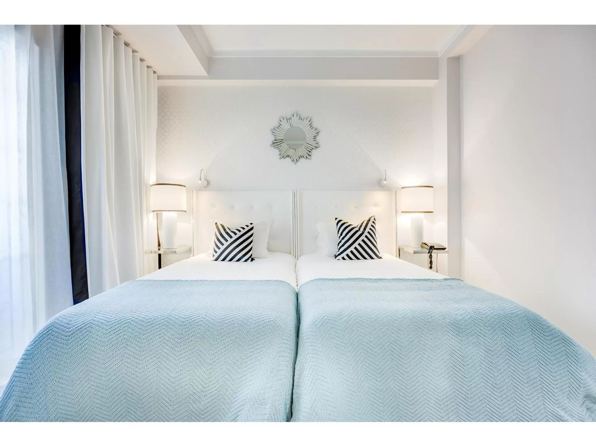 Bedroom, Bed in Hotel Cristal Marinha