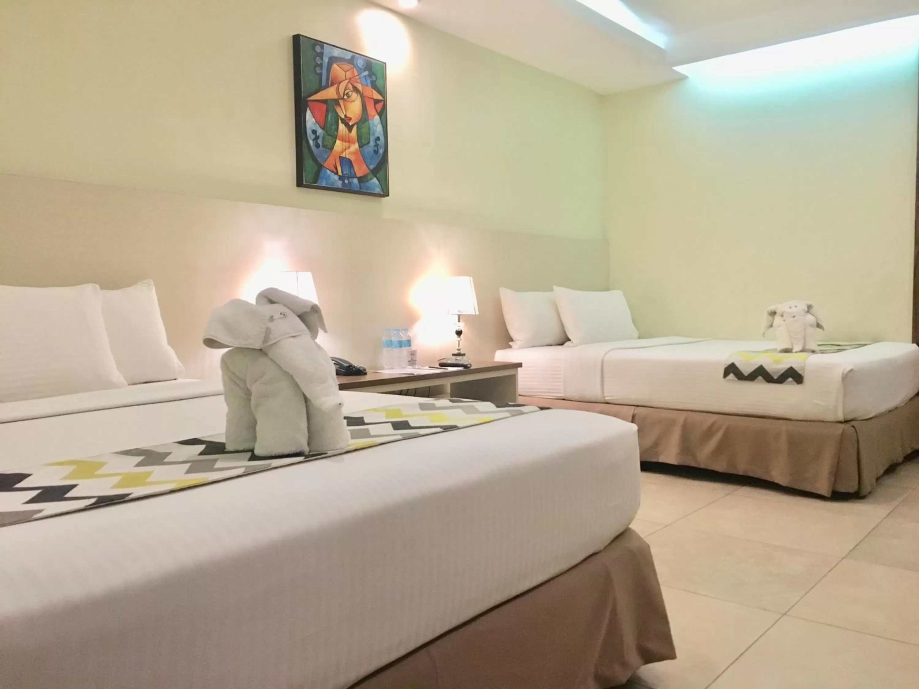 Decorative detail, Bed in Belian Hotel