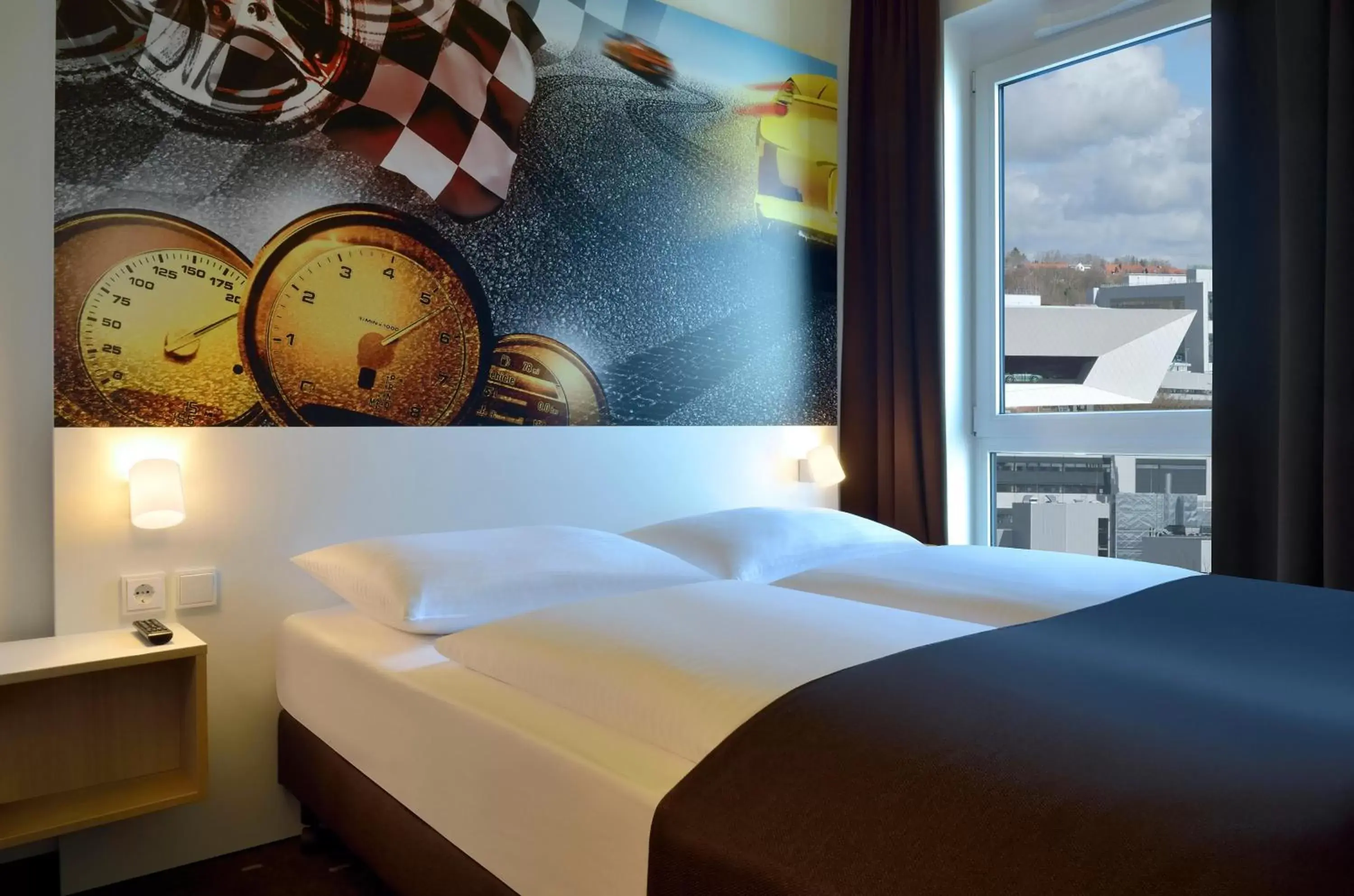 Photo of the whole room, Bed in B&B Hotel Stuttgart-Zuffenhausen