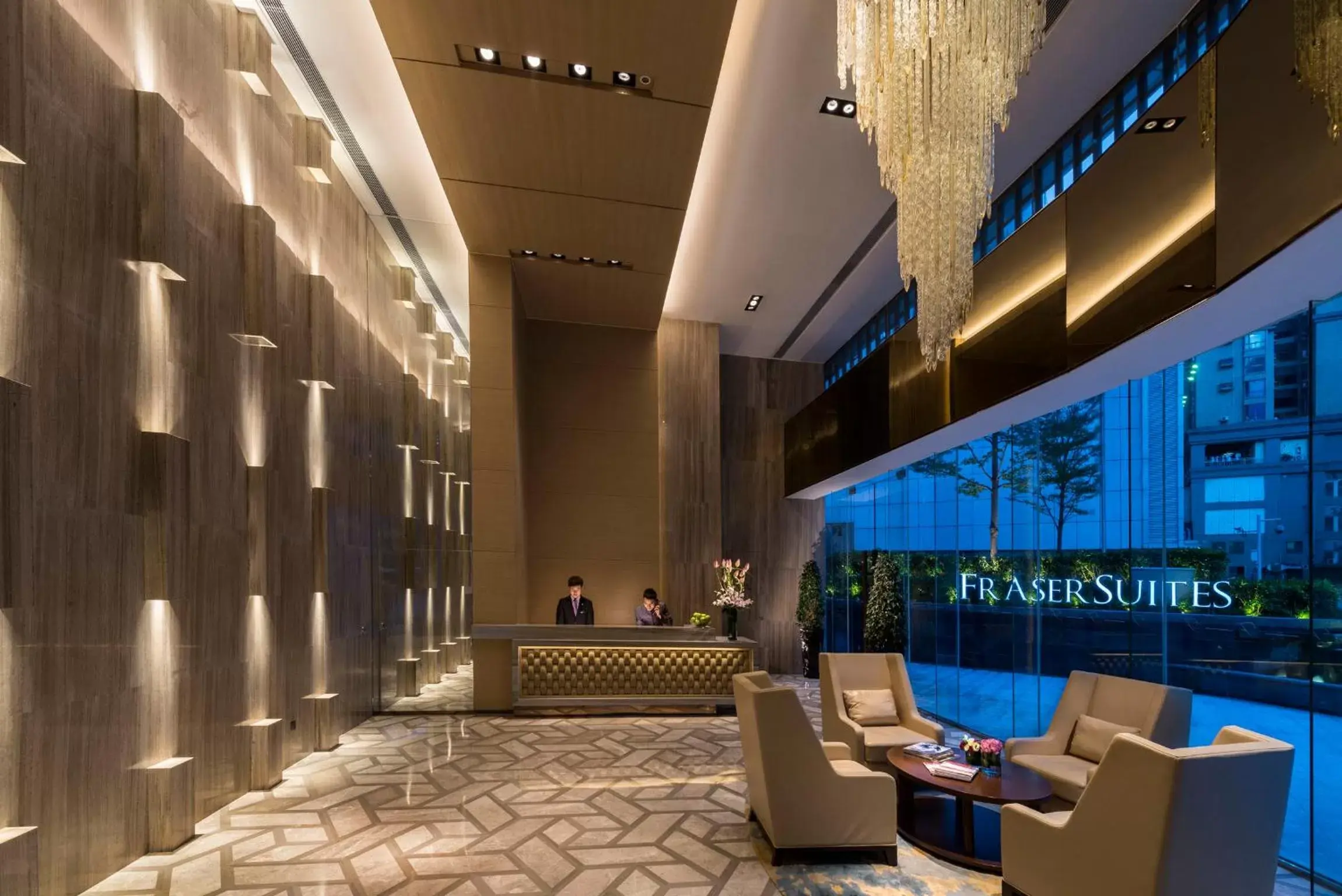 Lobby or reception in Fraser Suites Guangzhou