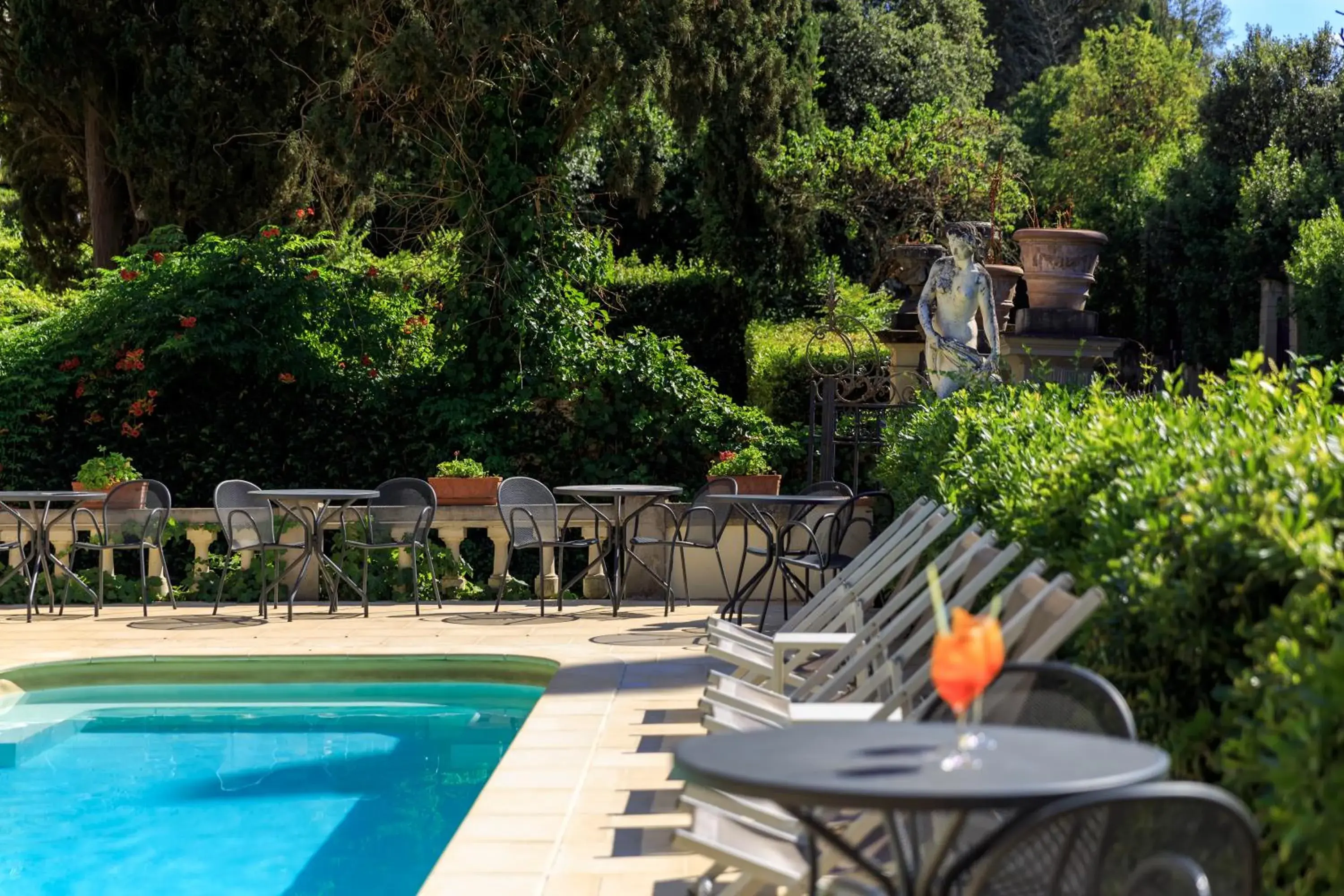 Pool view, Swimming Pool in Hotel Villa Carlotta