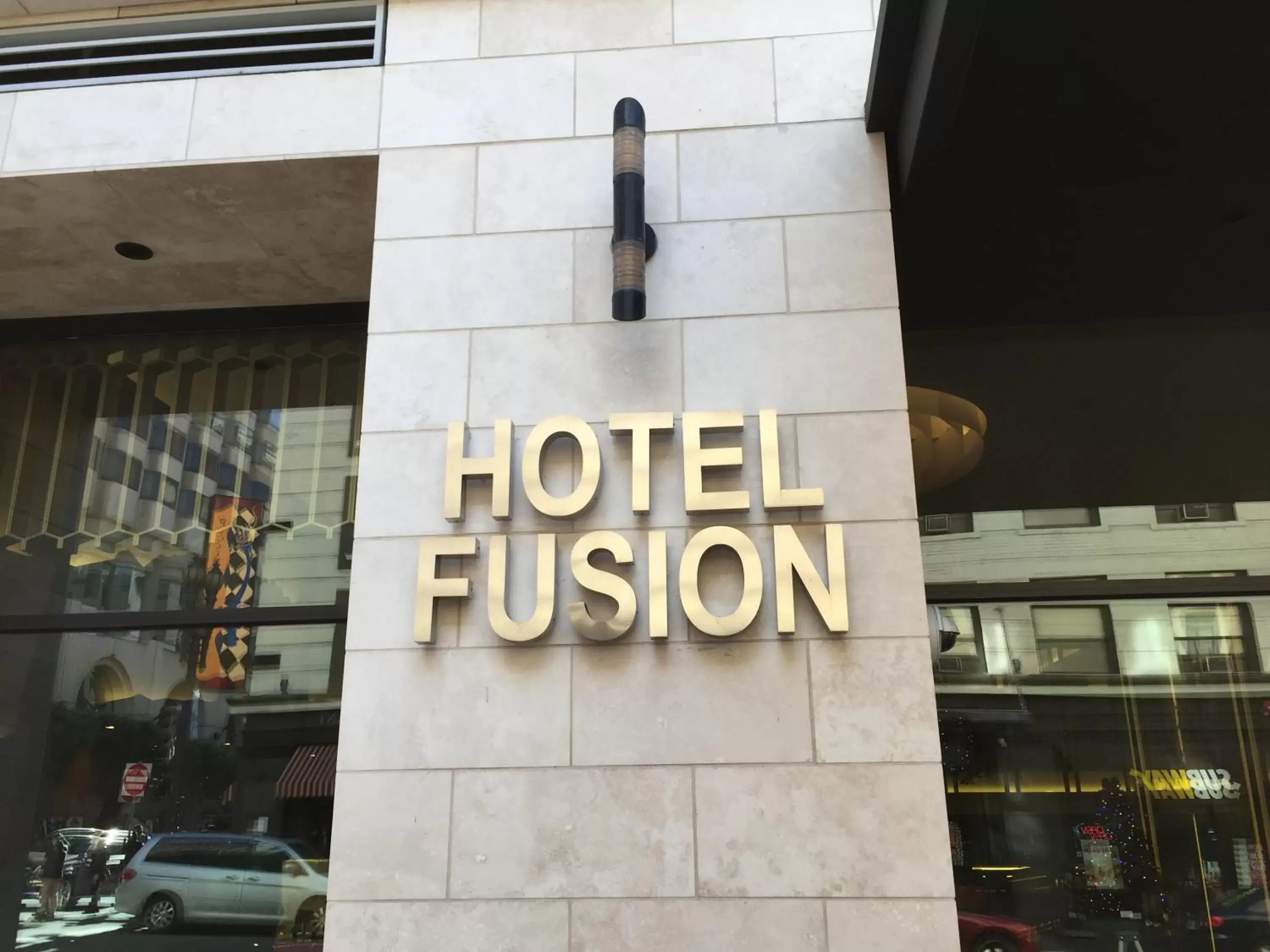 Facade/entrance, Property Logo/Sign in Hotel Fusion, a C-Two Hotel