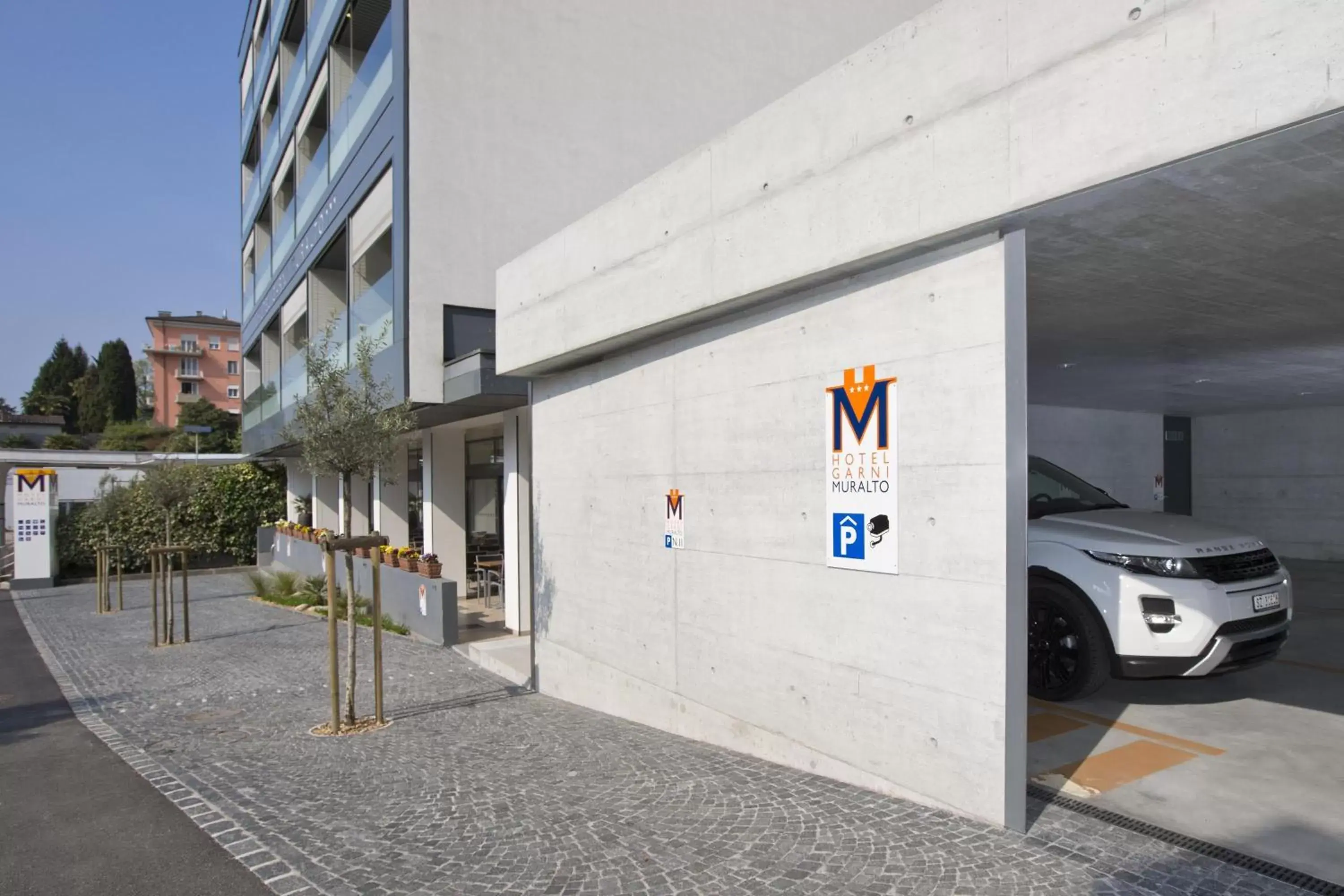 Facade/entrance in Hotel Garni Muralto