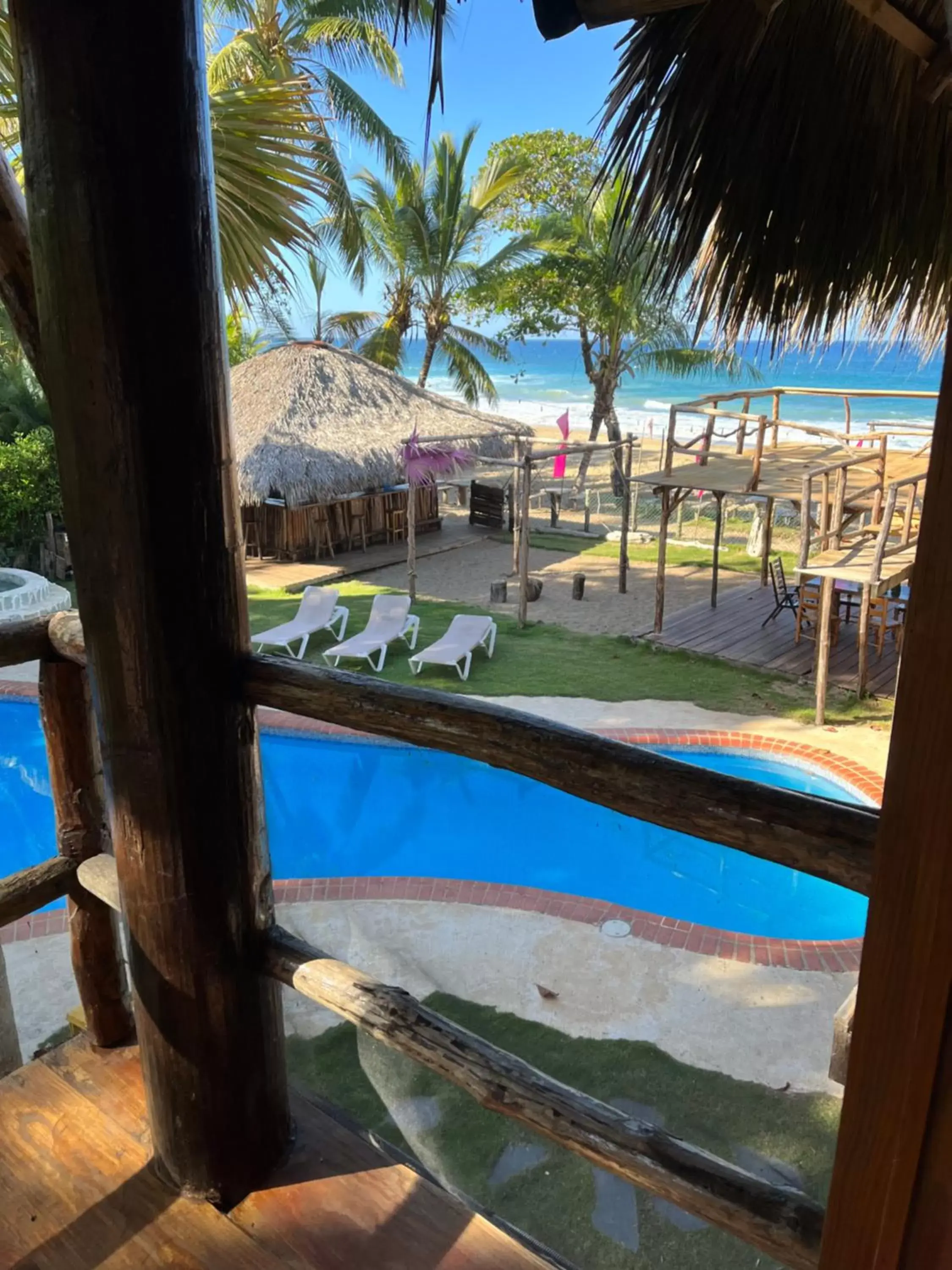 Swimming Pool in Cabarete Maravilla Eco Lodge Boutique Beach Surf & Kite