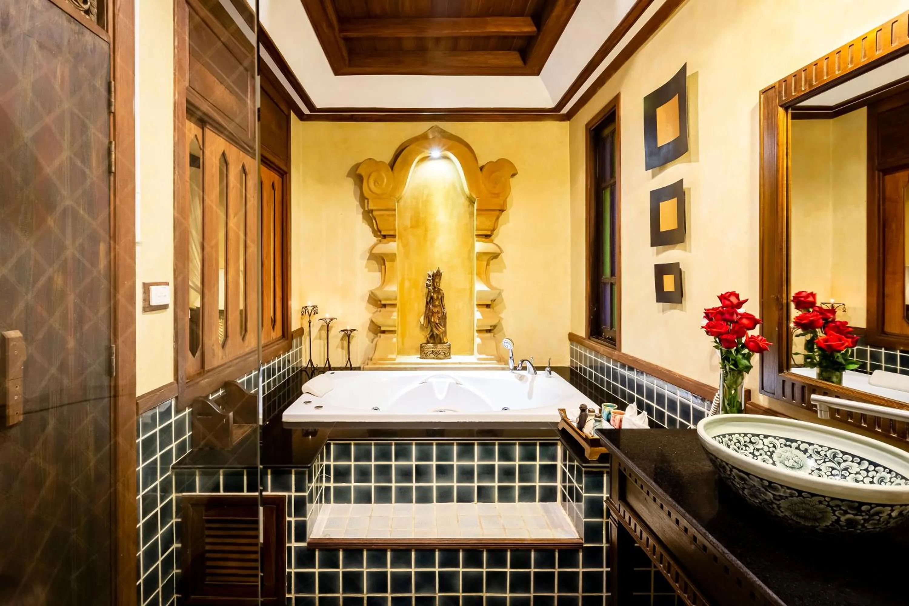 Bathroom, Bed in Amata Lanna Chiang Mai, One Member of the Secret Retreats