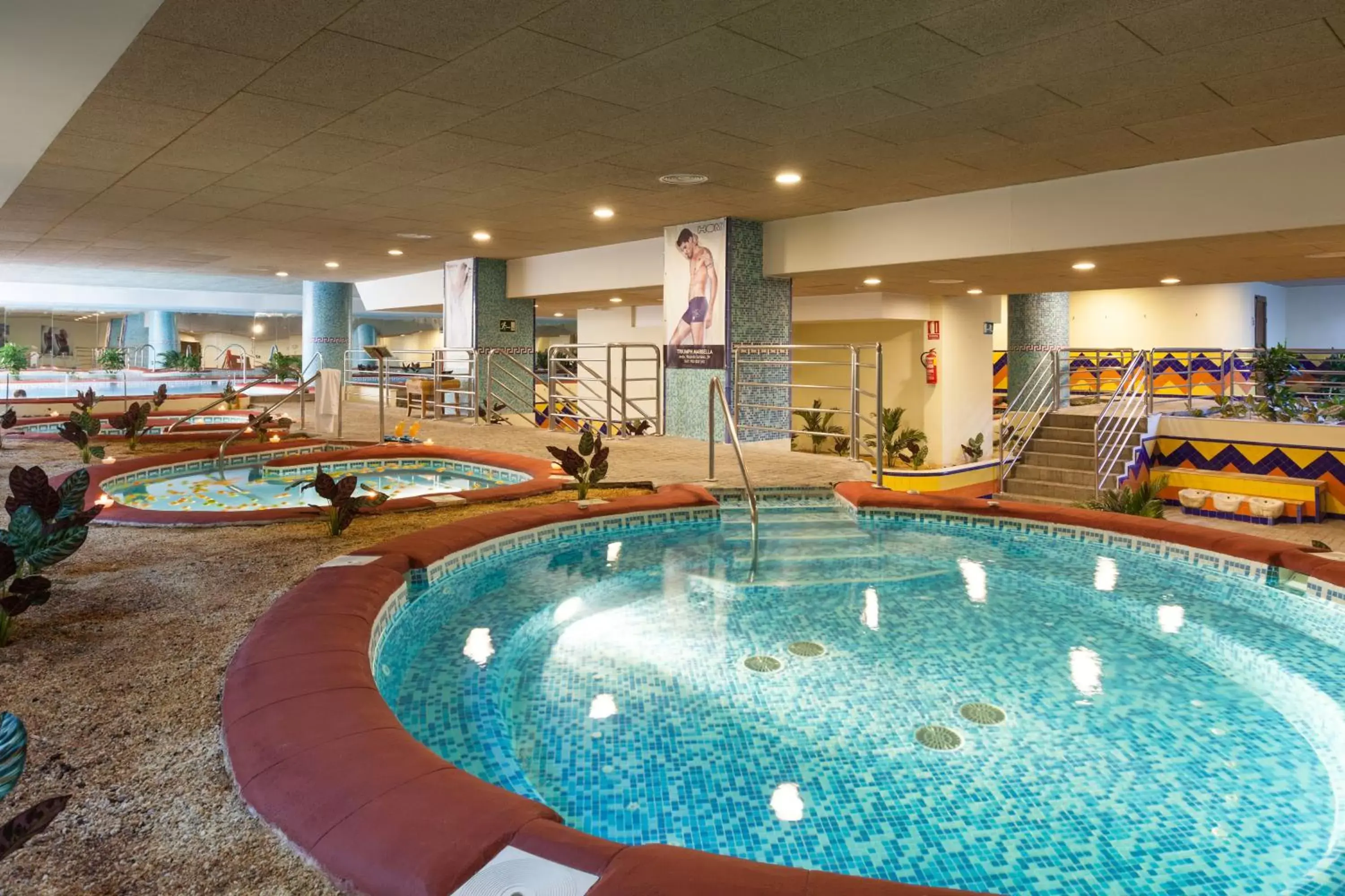 Hot Spring Bath, Swimming Pool in Senator Marbella Spa Hotel