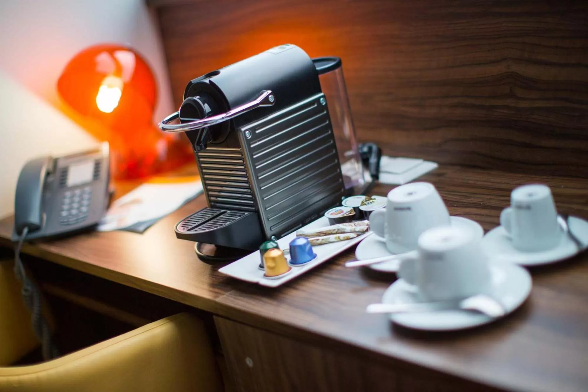 Coffee/tea facilities in Simm's Hotel - cityhotel next to Metro U3