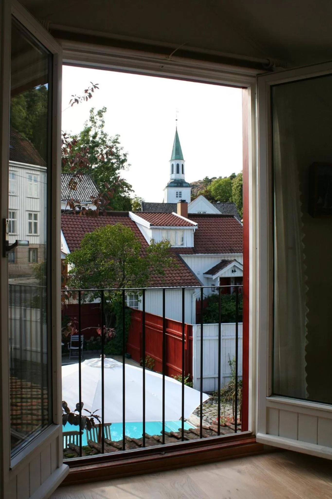 Landmark view in Det Lille Hotel